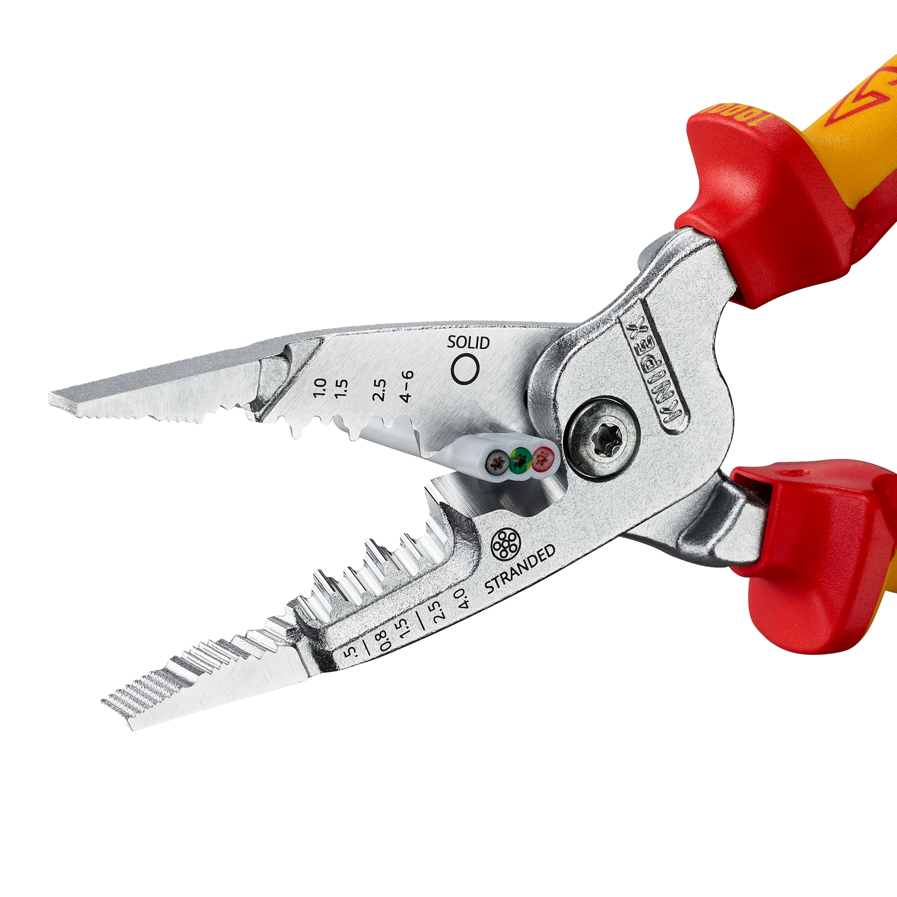 KNIPEX Multifunktions-Elektrikerzange, 13 76 200 ME, 200 mm