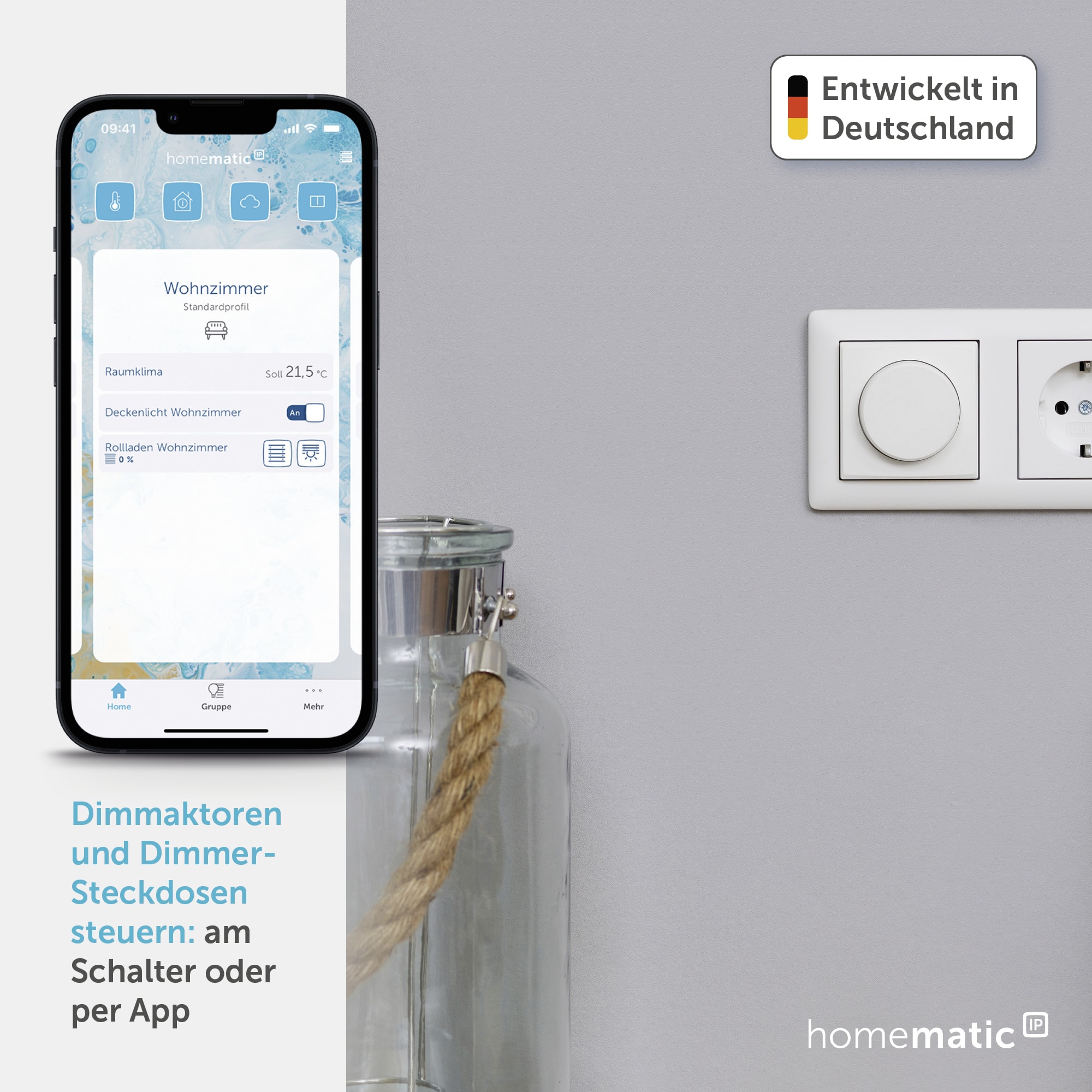 HOMEMATIC IP Smart Home 154888A0 Drehtaster