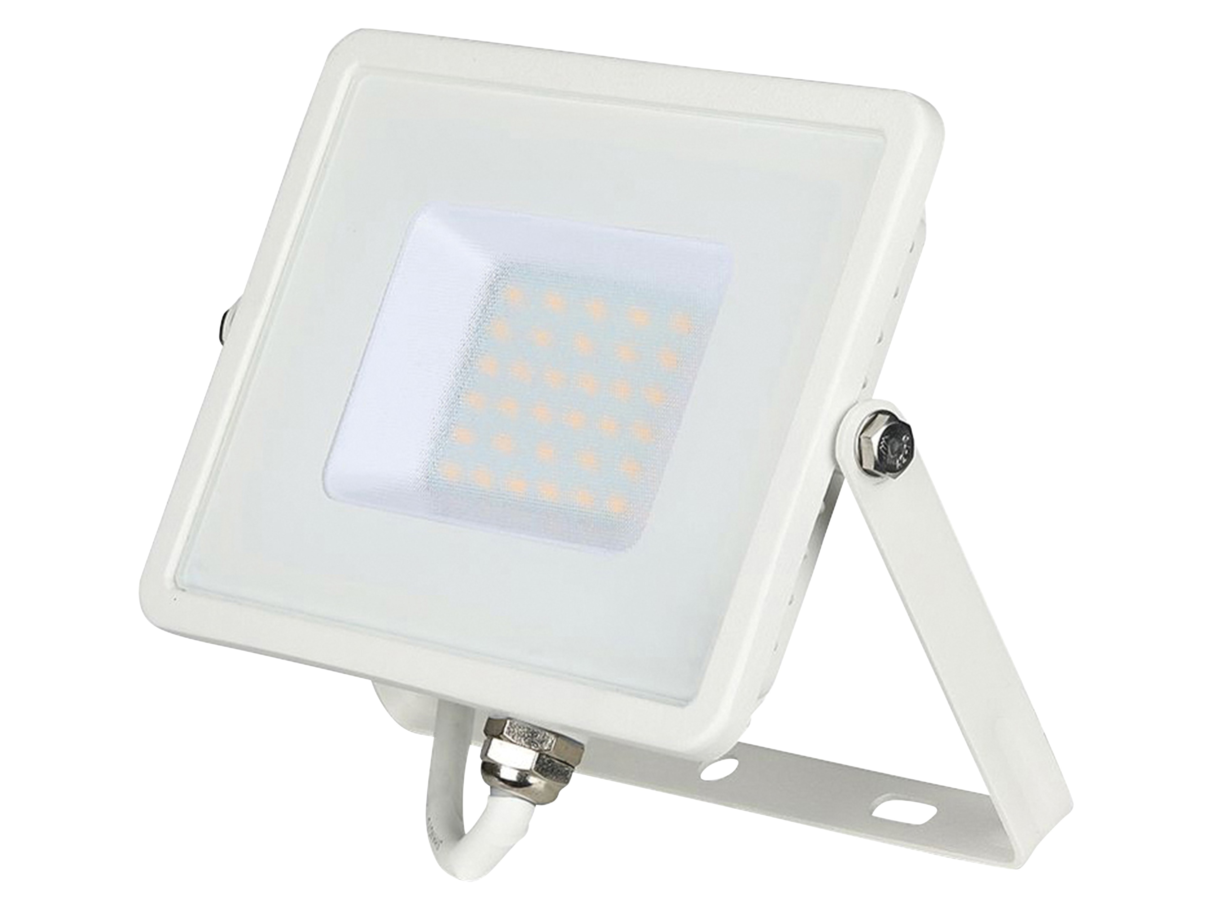 V-TAC LED-Fluter VT-30, 30W, 2340lm, 4000K, IP65, weiß V-TAC LED-Fluter VT-30, 30W, 2340lm, 4000K, IP65, weiß