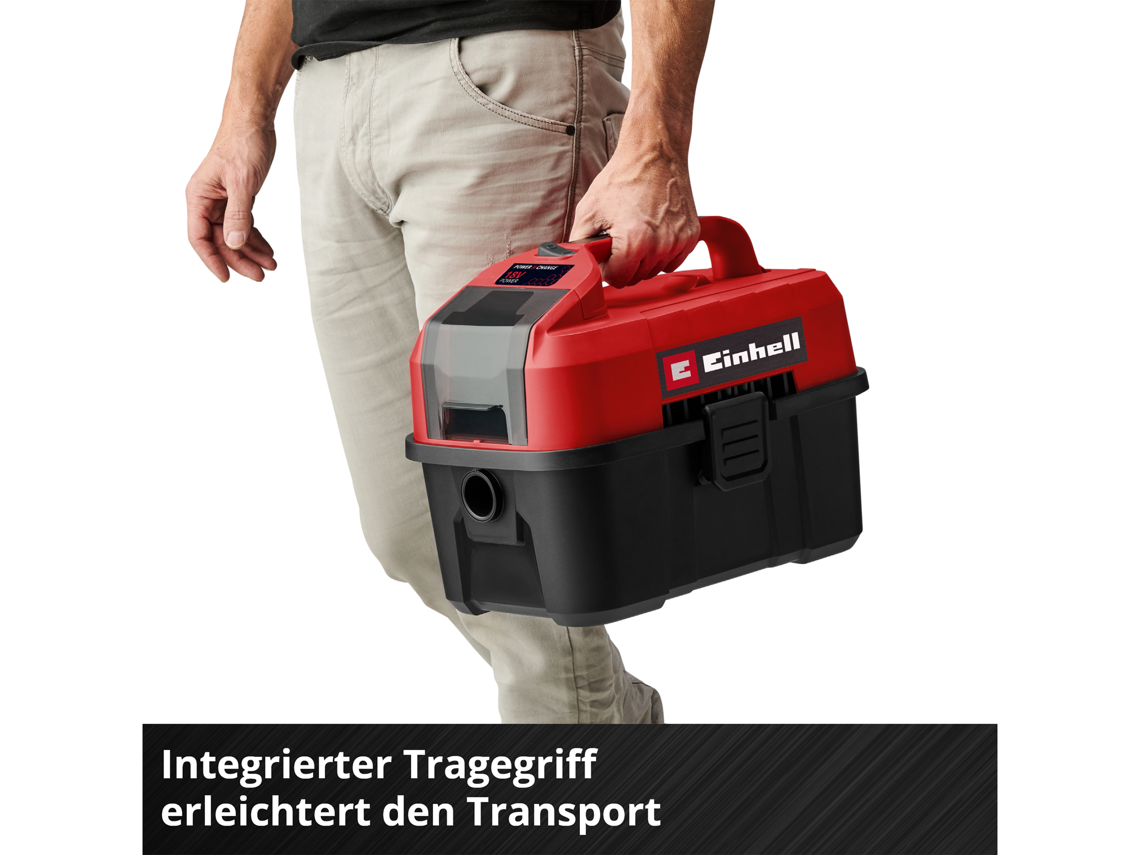 EINHELL Akku-Nass-Trockensauger TE-VC 18/10 Li Solo