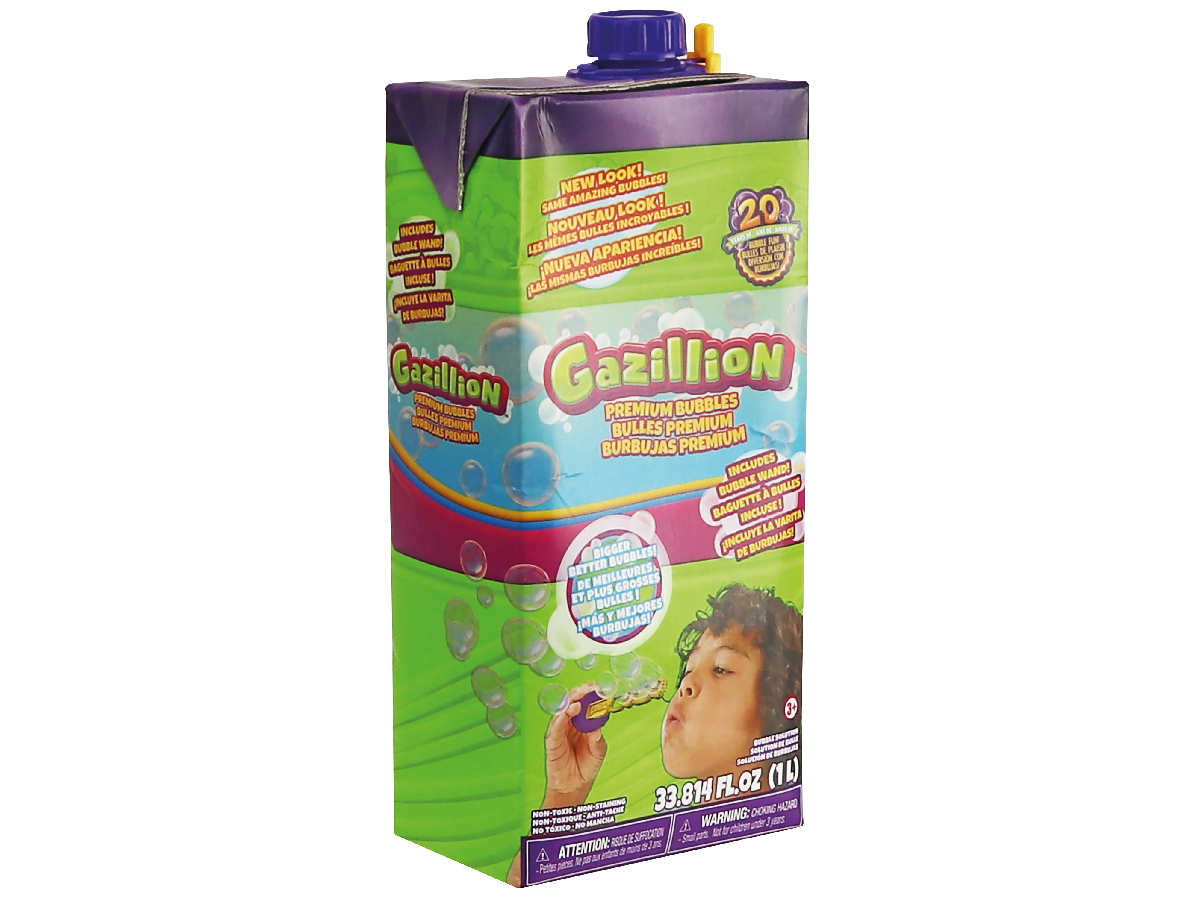 GaZiLLioN Seifenblasenflüssigkeit, 1L