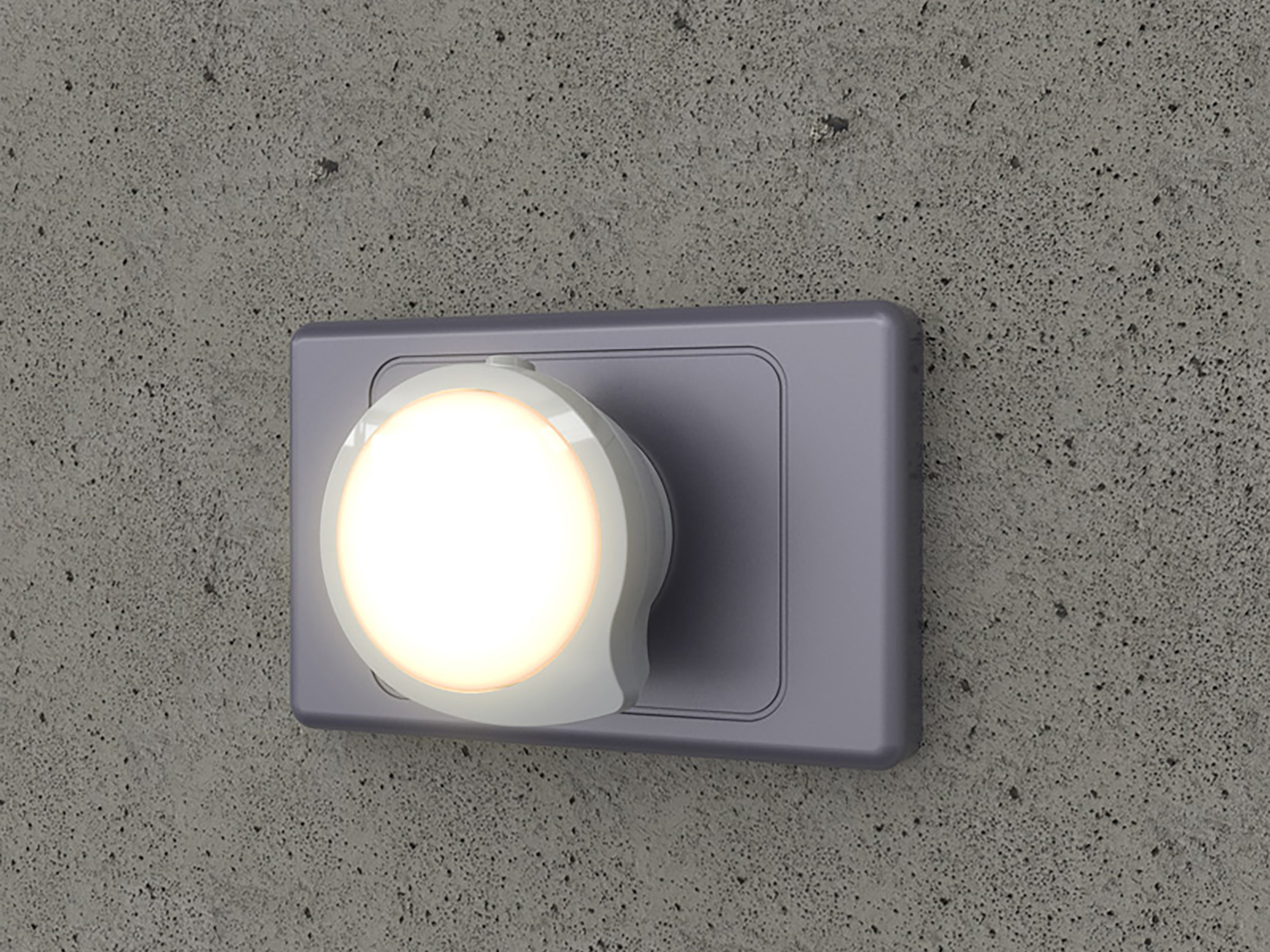 MÜLLER-LICHT LED-Nachtlicht, Luna Switch, 0,3W, 2lm, 2700K