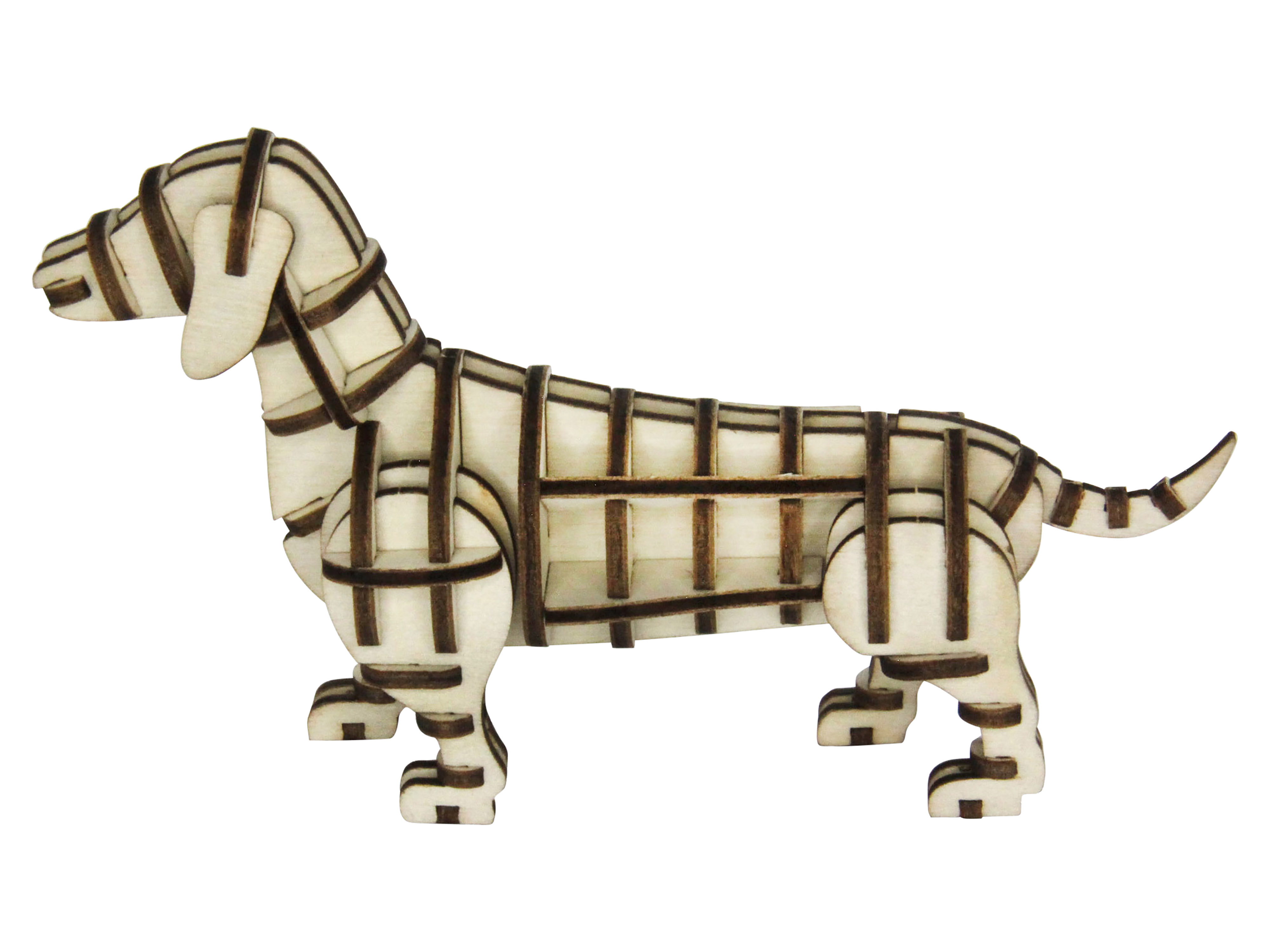 SOL-EXPERT 3D Holz Puzzle Hund