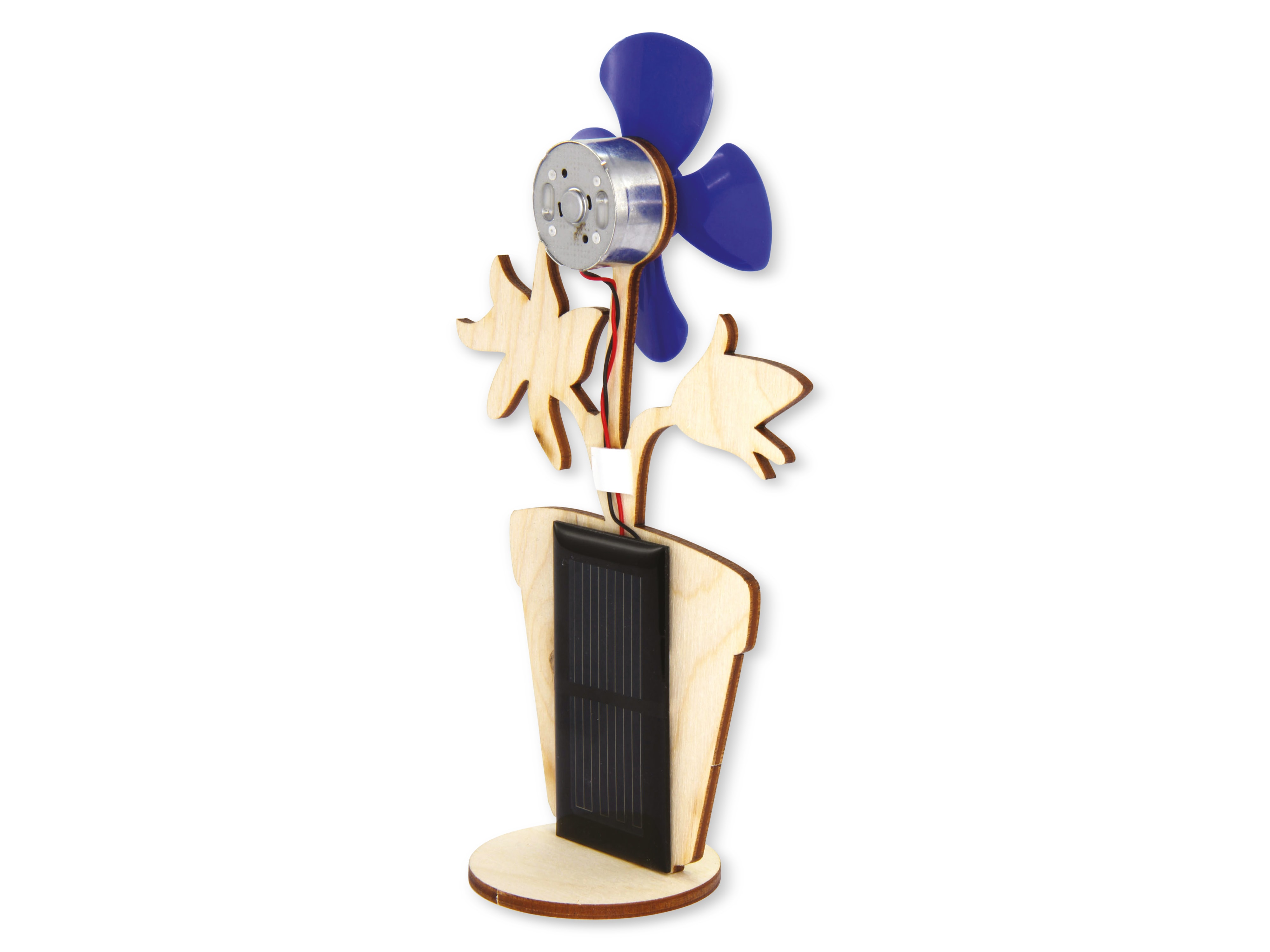 SOL-EXPERT Bausatz, Solar-Blume "Blauer Enzian" SOL-EXPERT Bausatz, Solar-Blume "Blauer Enzian"