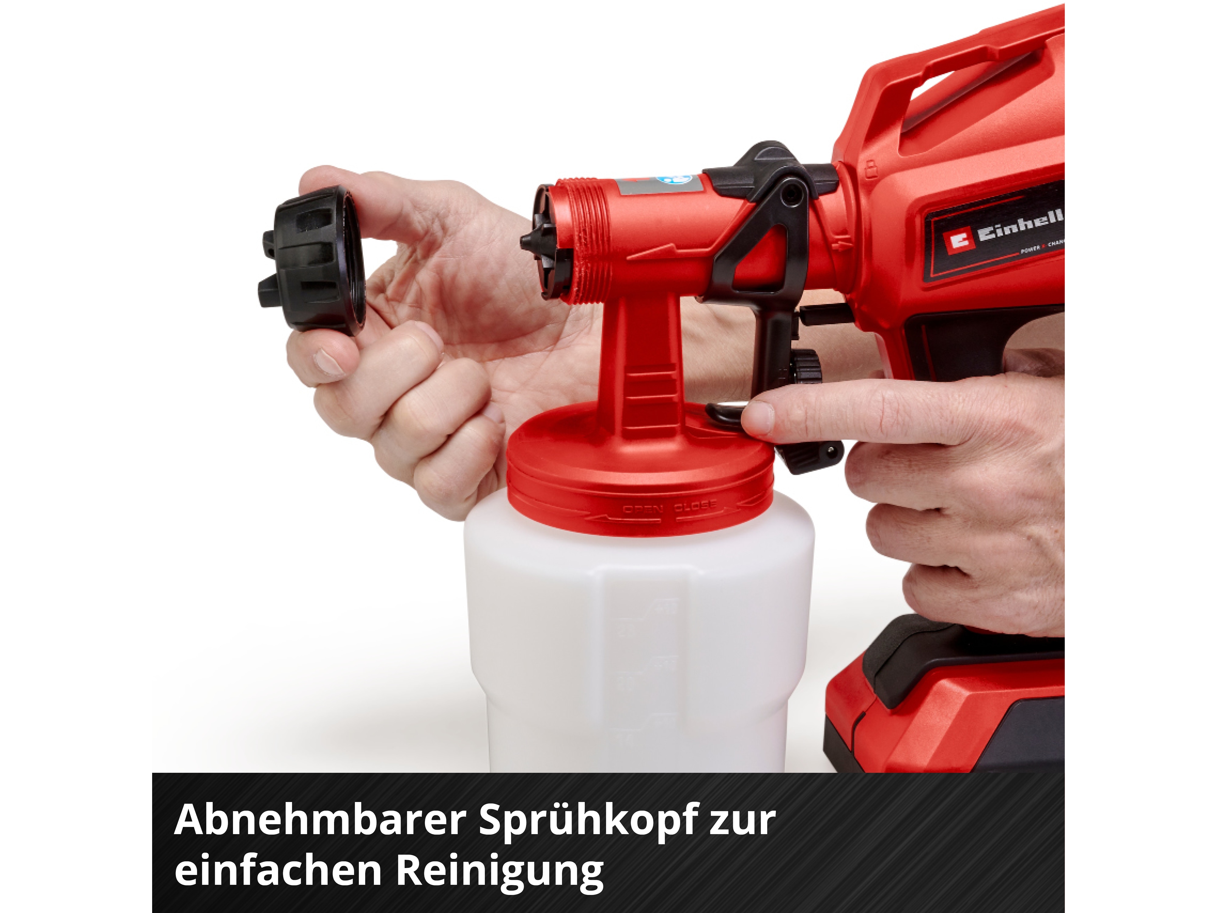 EINHELL Akku-Farbsprühpistole TC-SY 18/60 Li - Solo