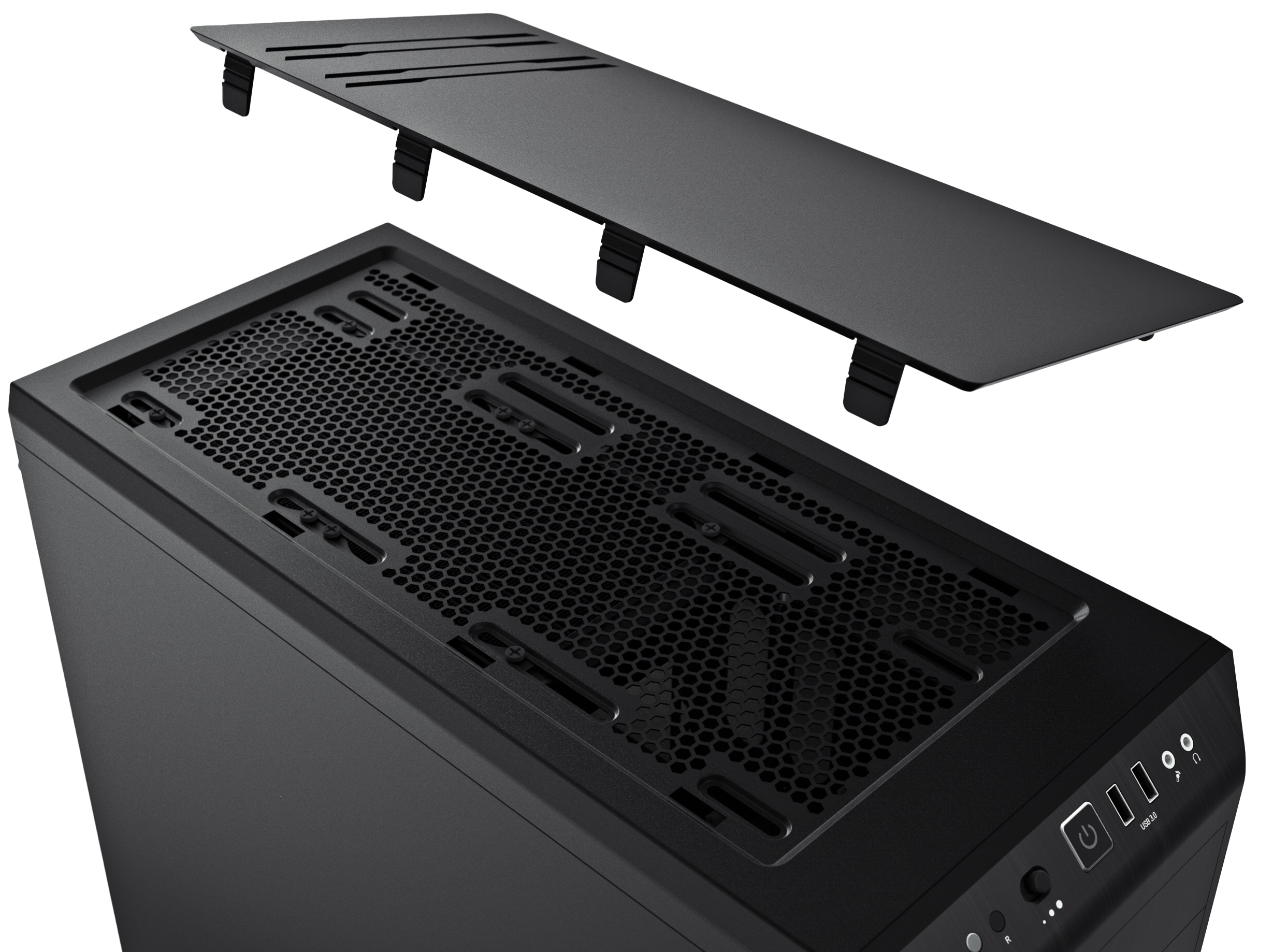 BE QUIET! Midi Tower Pure Base 600 Black