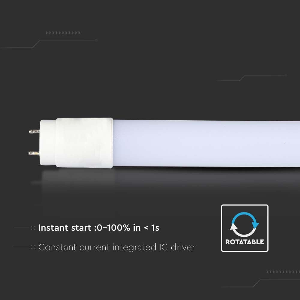 V-TAC LED-Röhre VT-1577, T8, G13, EEK: F, 20 W, 2100 lm, 3000 K, 1500 mm, 25 Stück V-TAC LED-Röhre VT-1577, T8, G13, EEK: F, 20 W, 2100 lm, 3000 K, 1500 mm, 25 Stück