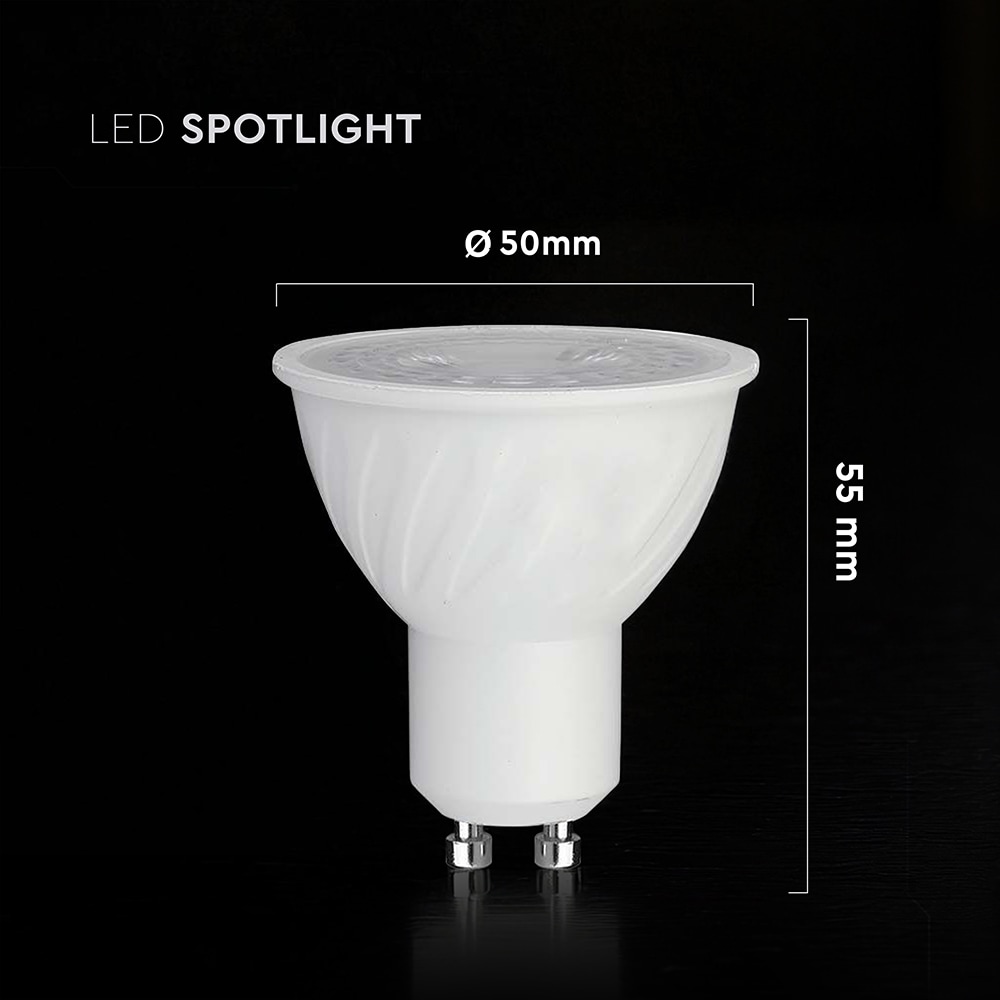 V-TAC LED-Lampe VT-217976, EEK: F, 4,5W, 345lm, 4000K, PAR16, GU10, 38°, V-TAC LED-Lampe VT-217976, EEK: F, 4,5W, 345lm, 4000K, PAR16, GU10, 38°,