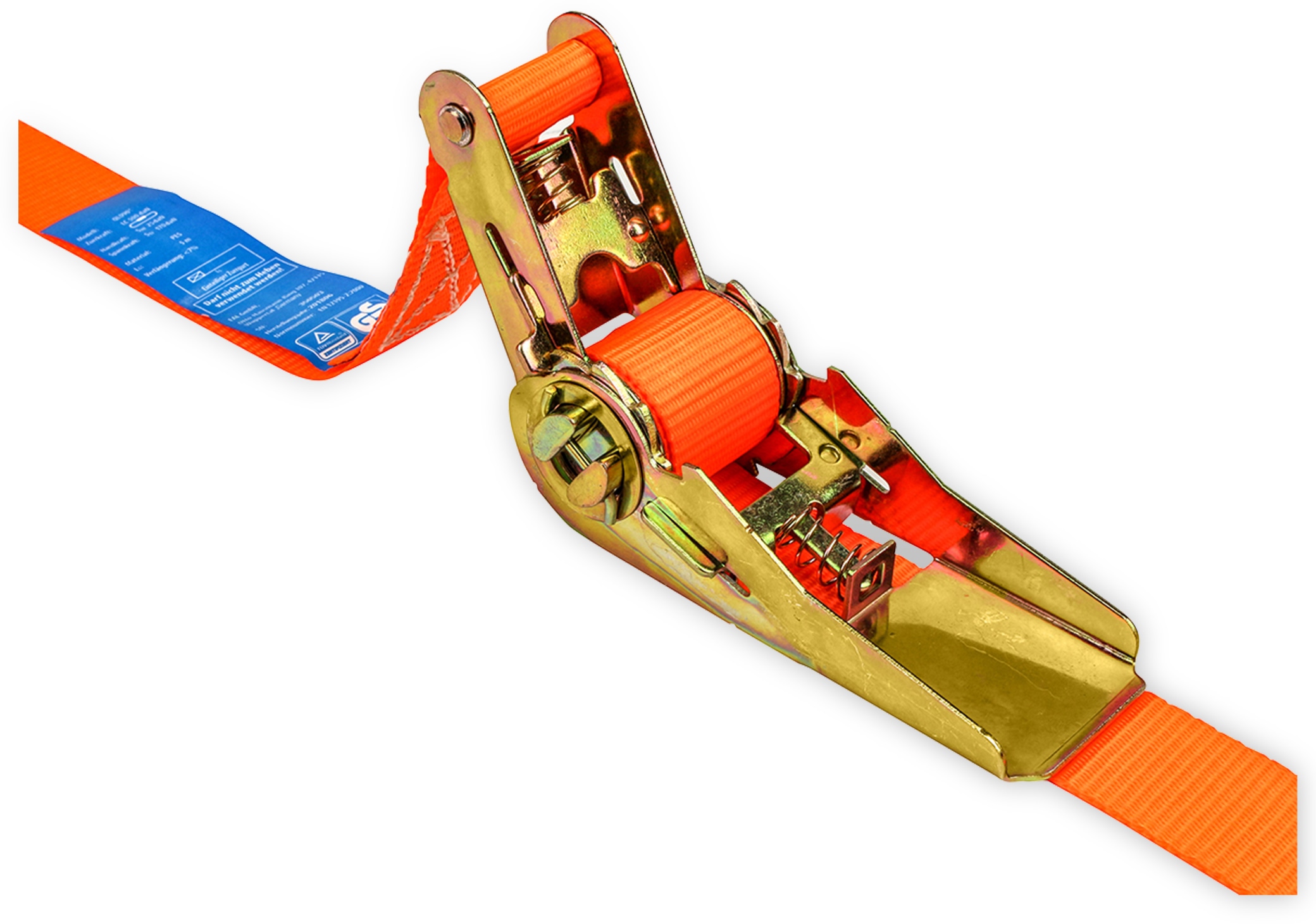 LAS Spanngurt mit Ratsche, 500x2,5 cm, 500 kg LAS Spanngurt mit Ratsche, 500x2,5 cm, 500 kg