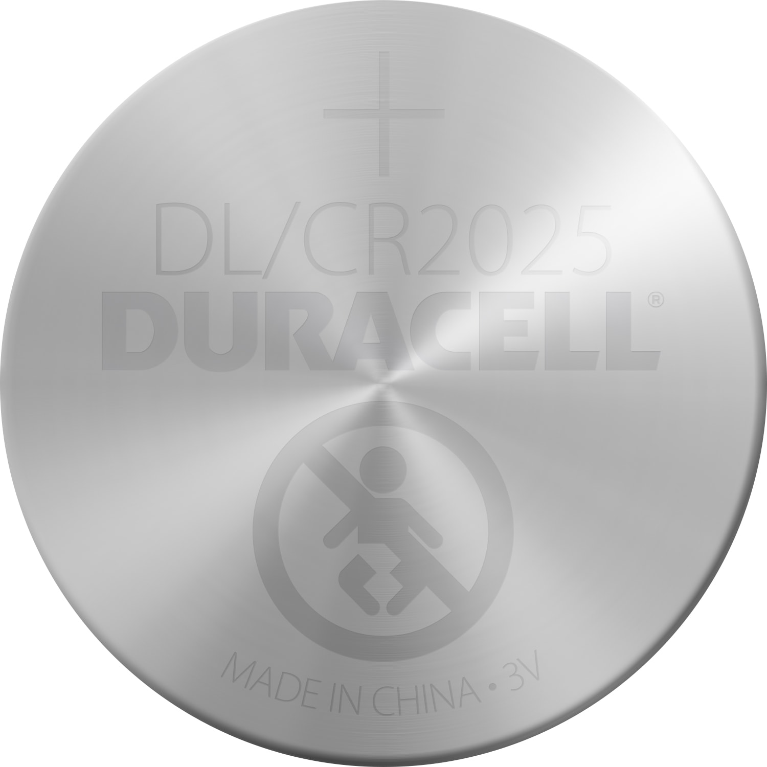 DURACELL Lithium-Knopfzelle CR2025, 3V, Electronics, 2 Stück