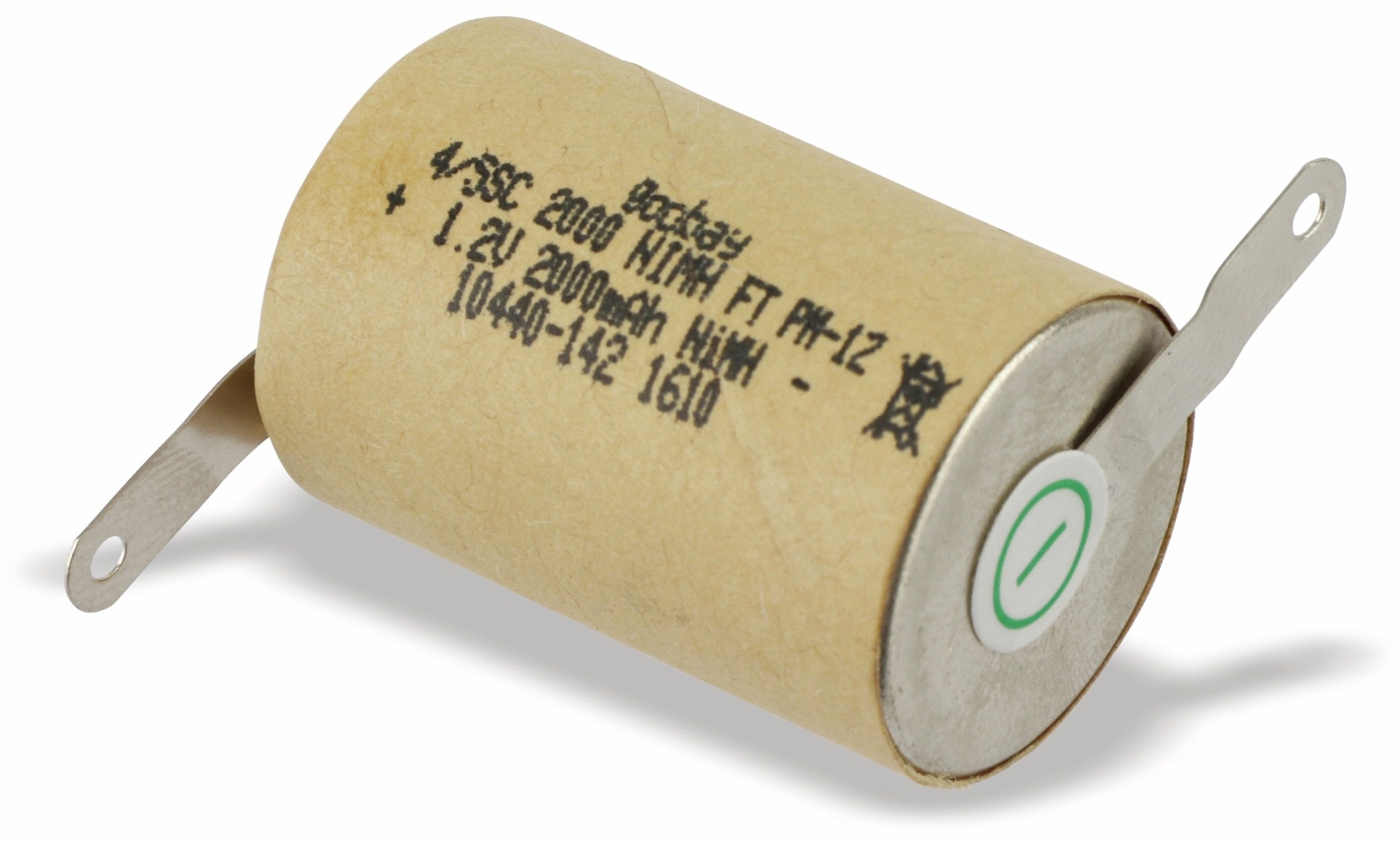 GOOBAY NiMH-4/5-Sub-C-Zelle 2000 mAh, 1,2 V- GOOBAY NiMH-4/5-Sub-C-Zelle 2000 mAh, 1,2 V-