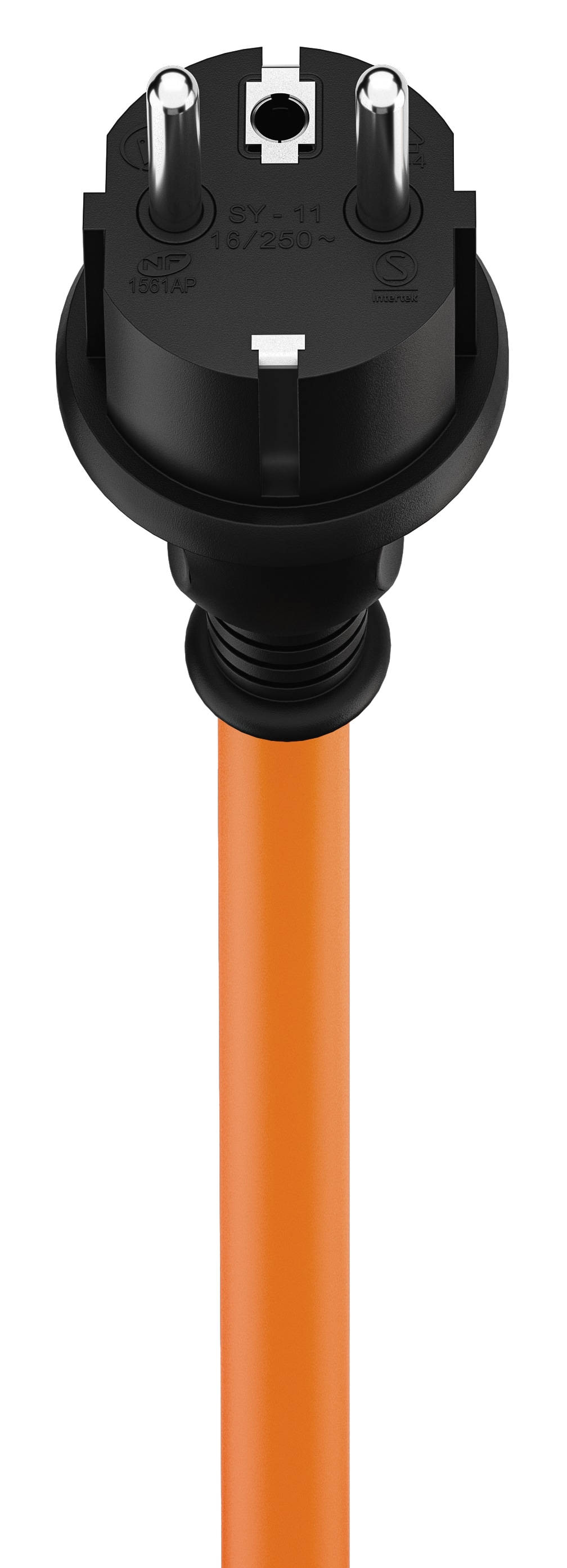 GOOBAY CEE-Adapterkabel 76222, 1,5 m, Schutzkontakt Stecker zu CEE-+ SK.-Kupplung