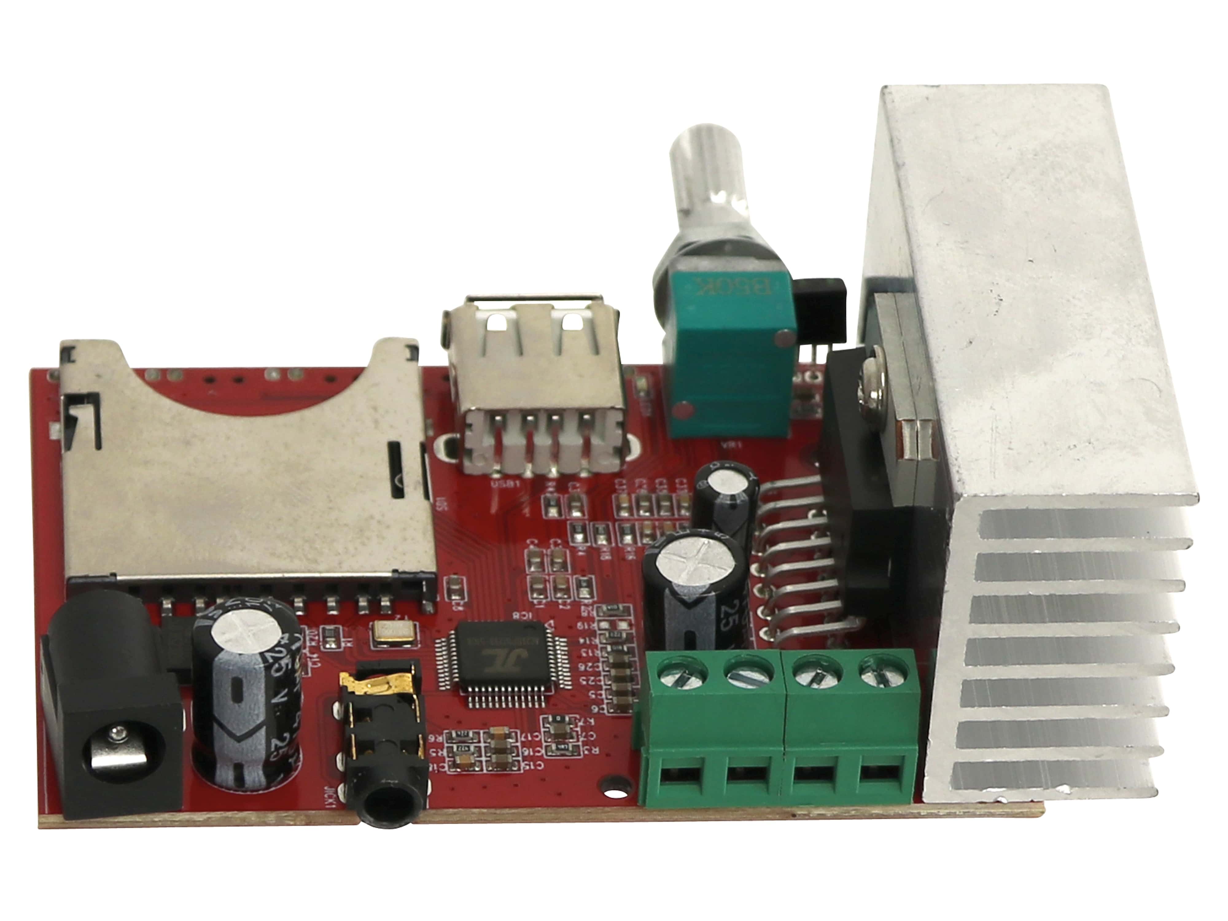 DAYPOWER Stereo-Verstärkermodul mit MP3-Wiedergabe VM-MP3-2x15 DAYPOWER Stereo-Verstärkermodul mit MP3-Wiedergabe VM-MP3-2x15