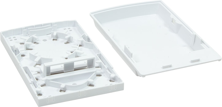LOGILINK LWL-Anschlussdose FB1001, 2-fach, Aufputz, weiß LOGILINK LWL-Anschlussdose FB1001, 2-fach, Aufputz, weiß