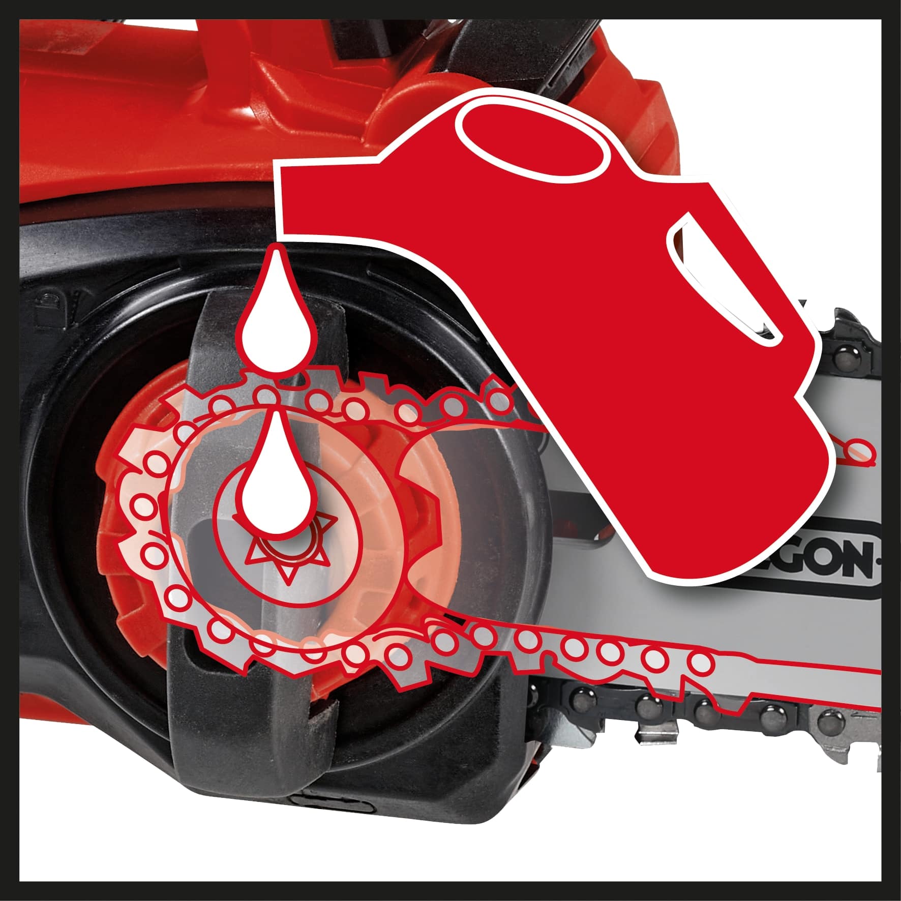 EINHELL Einhand-Akku-Kettensäge FORTEXXA 18/20 TH Kit (1x 4,0 Ah)