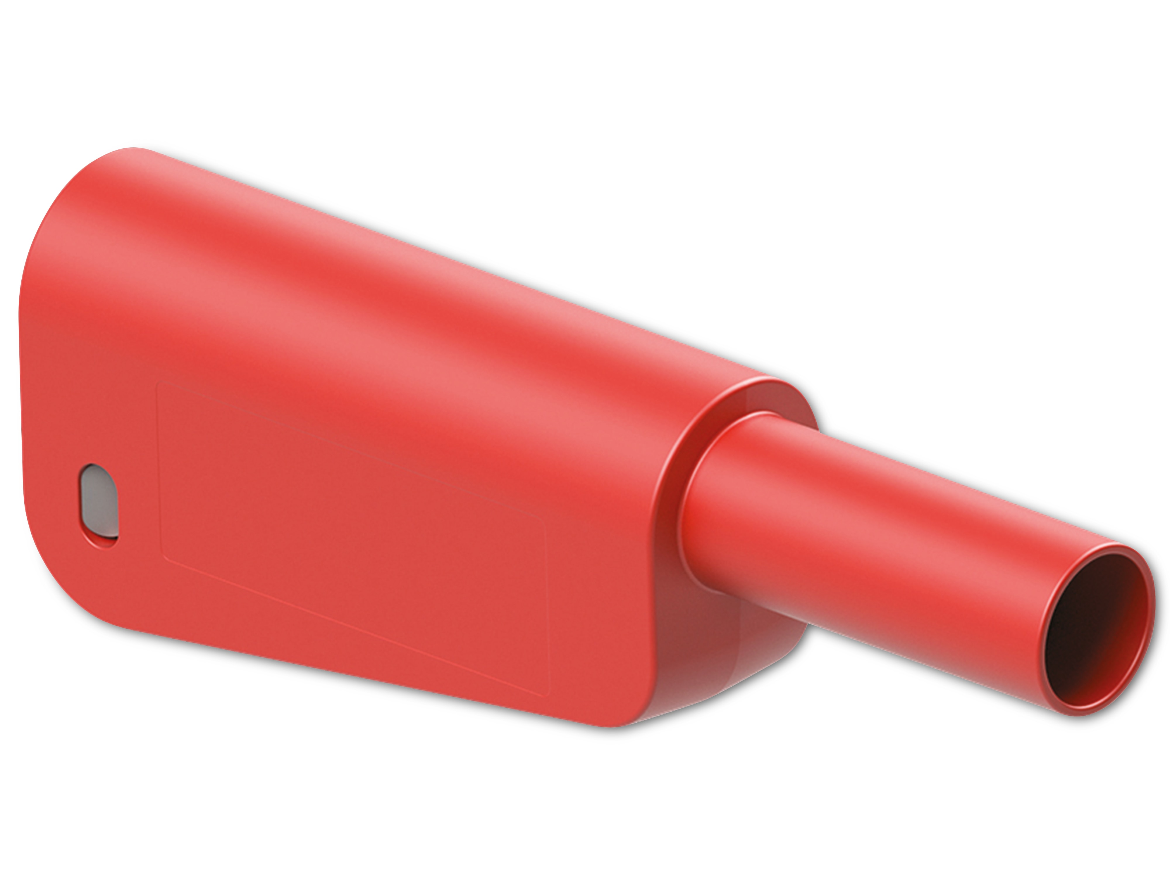 STÄUBLI Einzelstecker, 66.2022-22, 4 mm , rot, 1000 V, CAT II, 32 A / 600 V, CAT III, 32 A STÄUBLI Einzelstecker, 66.2022-22, 4 mm , rot, 1000 V, CAT II, 32 A / 600 V, CAT III, 32 A