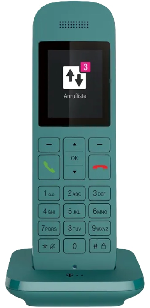 TELEKOM Dect Telefon Speedphone 12 Schwarz