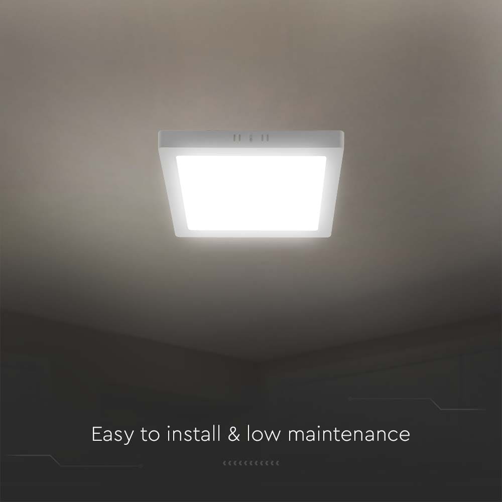 V-TAC LED-Deckenleuchte VT-104986, EEK: E, 18 W, 1980 lm, 3000…6500 K V-TAC LED-Deckenleuchte VT-104986, EEK: E, 18 W, 1980 lm, 3000…6500 K