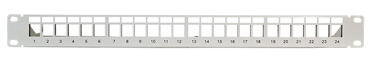 LOGILINK Patchpanel NK4073 1HE 24Port geschirmt