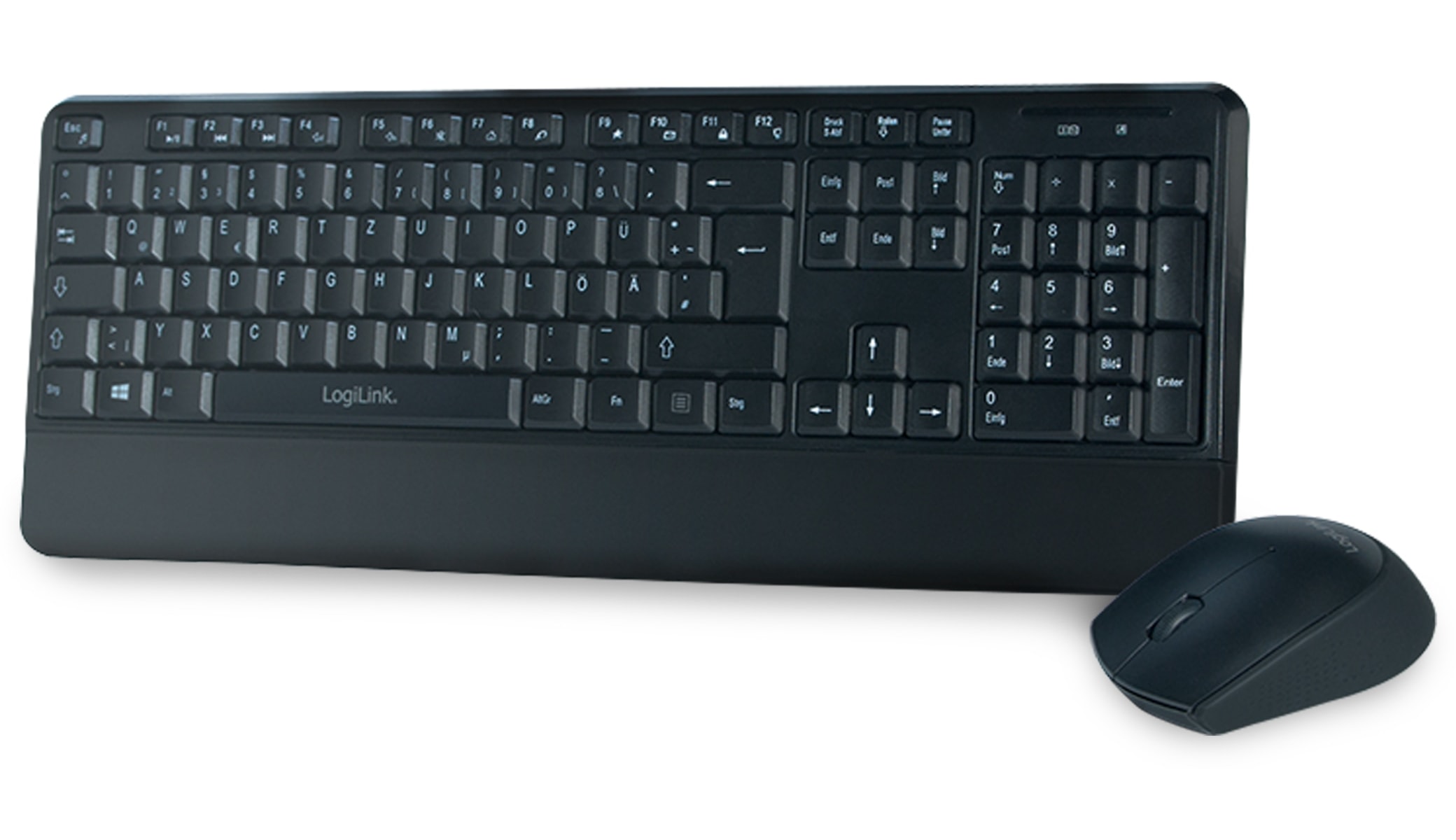 LOGILINK Funktastatur- und Maus-Set ID0161, Slim, schwarz LOGILINK Funktastatur- und Maus-Set ID0161, Slim, schwarz