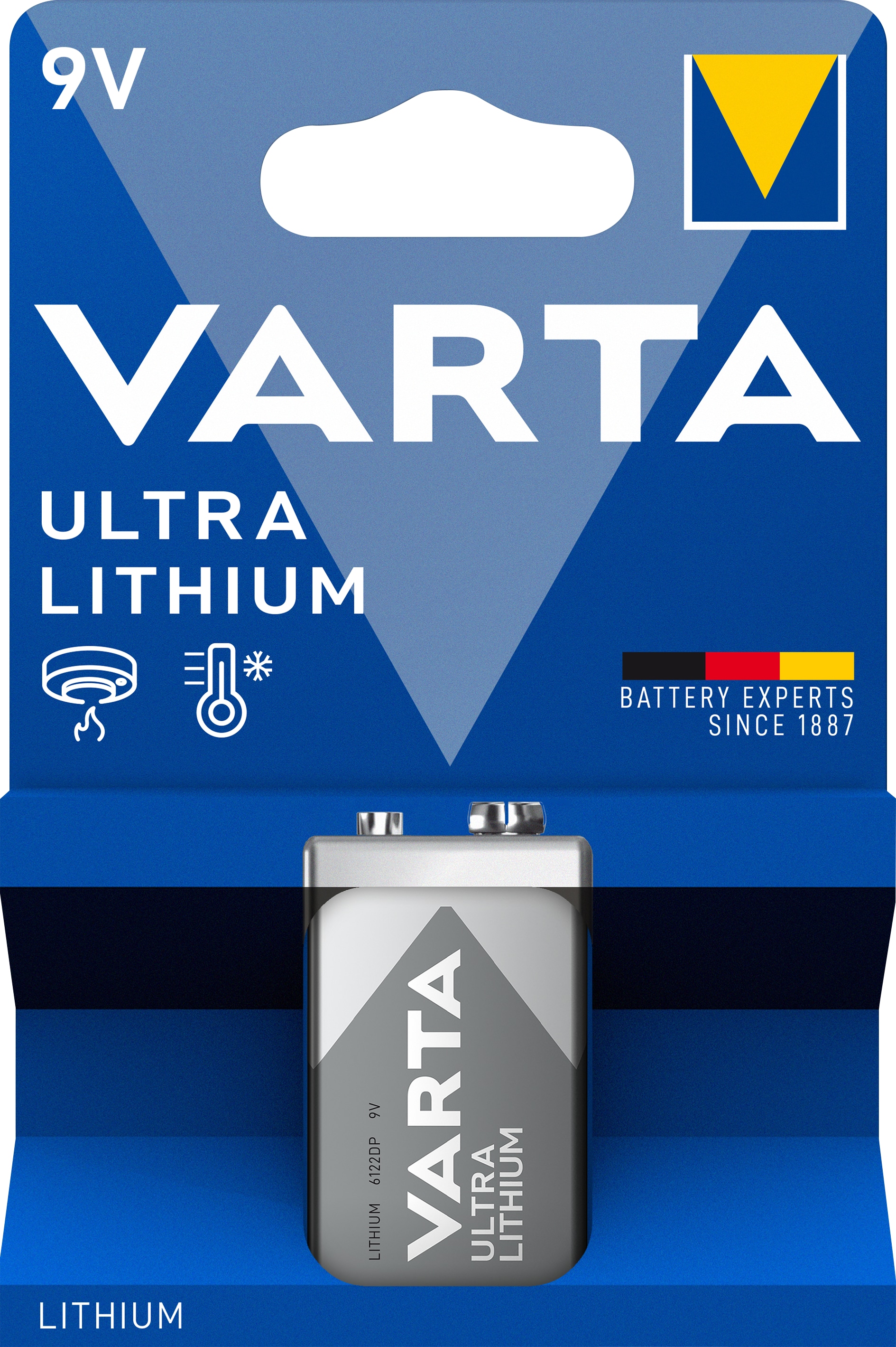 VARTA Lithium 9V-Block ULTRA