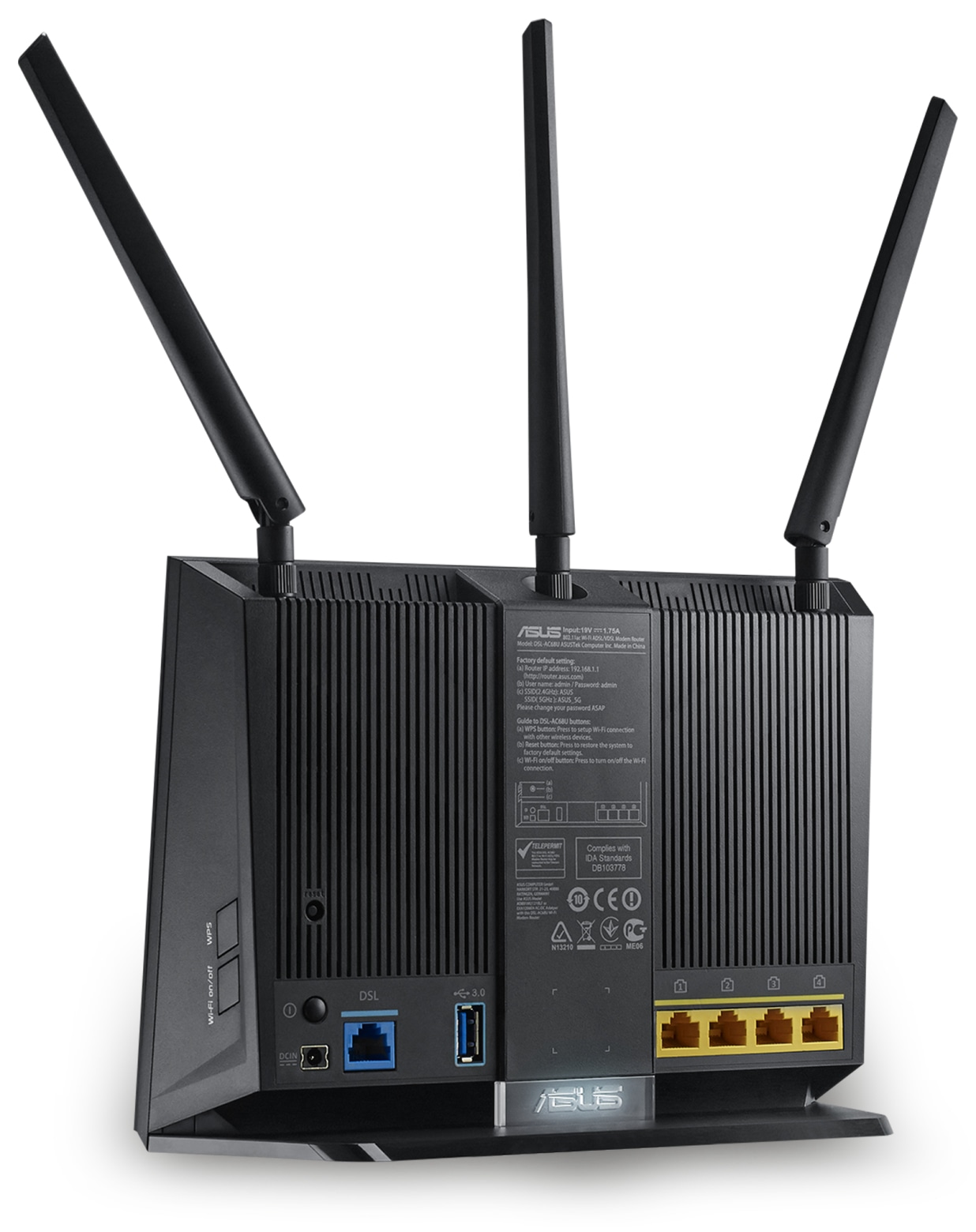 ASUS WLAN-Router DSL-AC68U, VDSL/ADSL