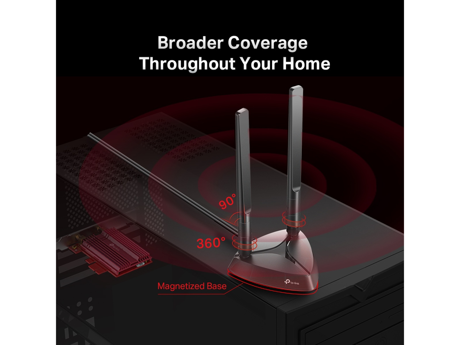 TP-LINK PCIe-Netzwerkkarte Archer TX3000E, AX3000, Wi-Fi 6