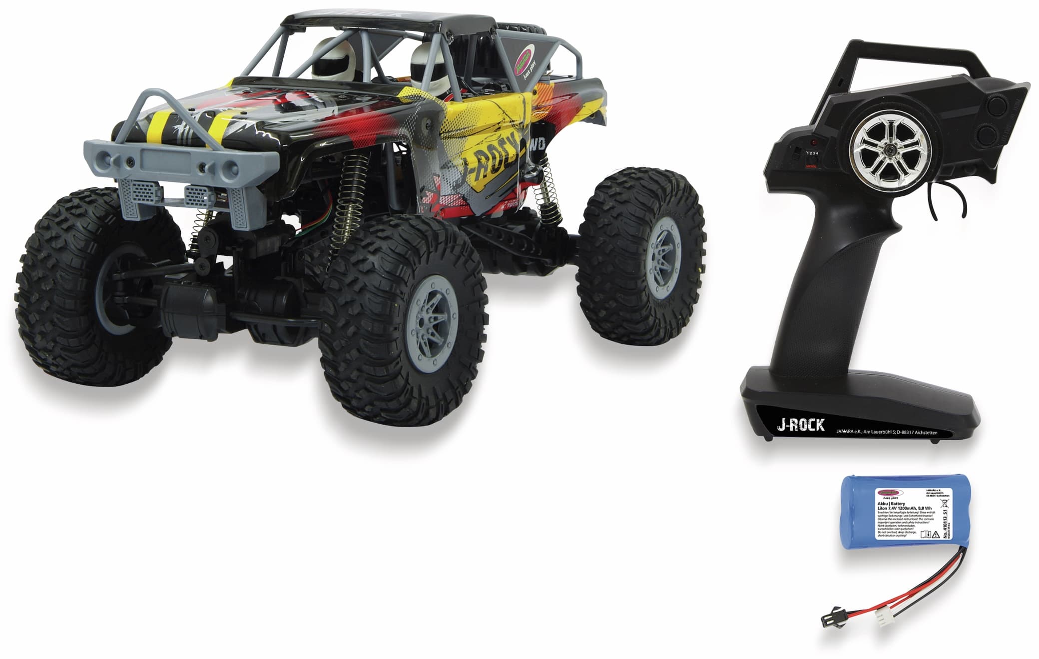 Auto Fuoristrada ToucanRC 8504G Crawler – 1/10, 4WD, 2.4GHz, RTR, Elettrica, Verde