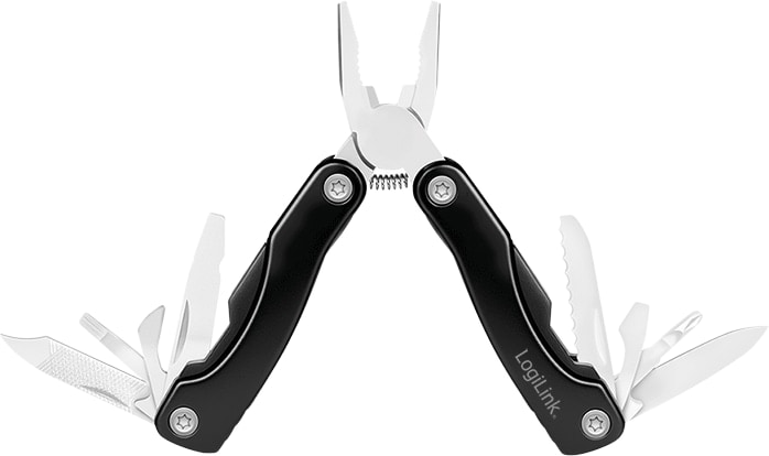 LOGILINK 11-in-1 Multitool, WZ0085, mit Nylontasche