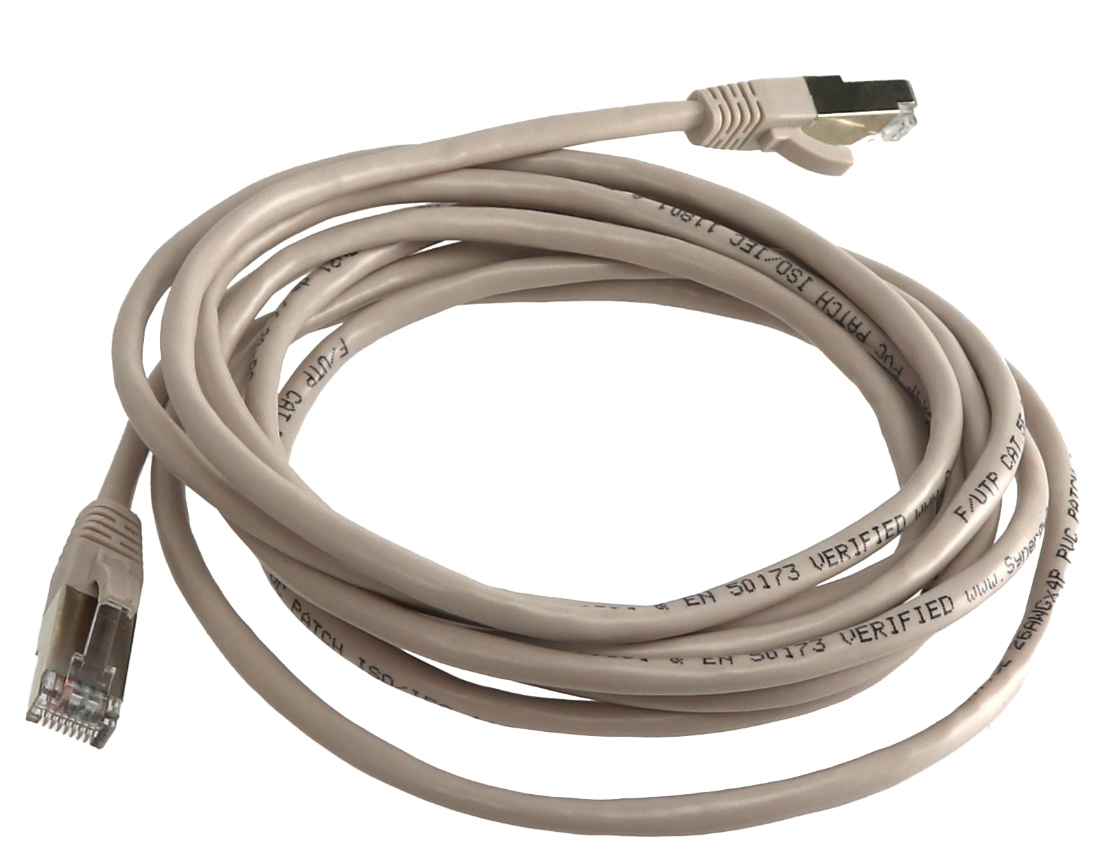 CAT.5E Patchkabel, 3 m, grau, F/UTP CAT.5E Patchkabel, 3 m, grau, UTP