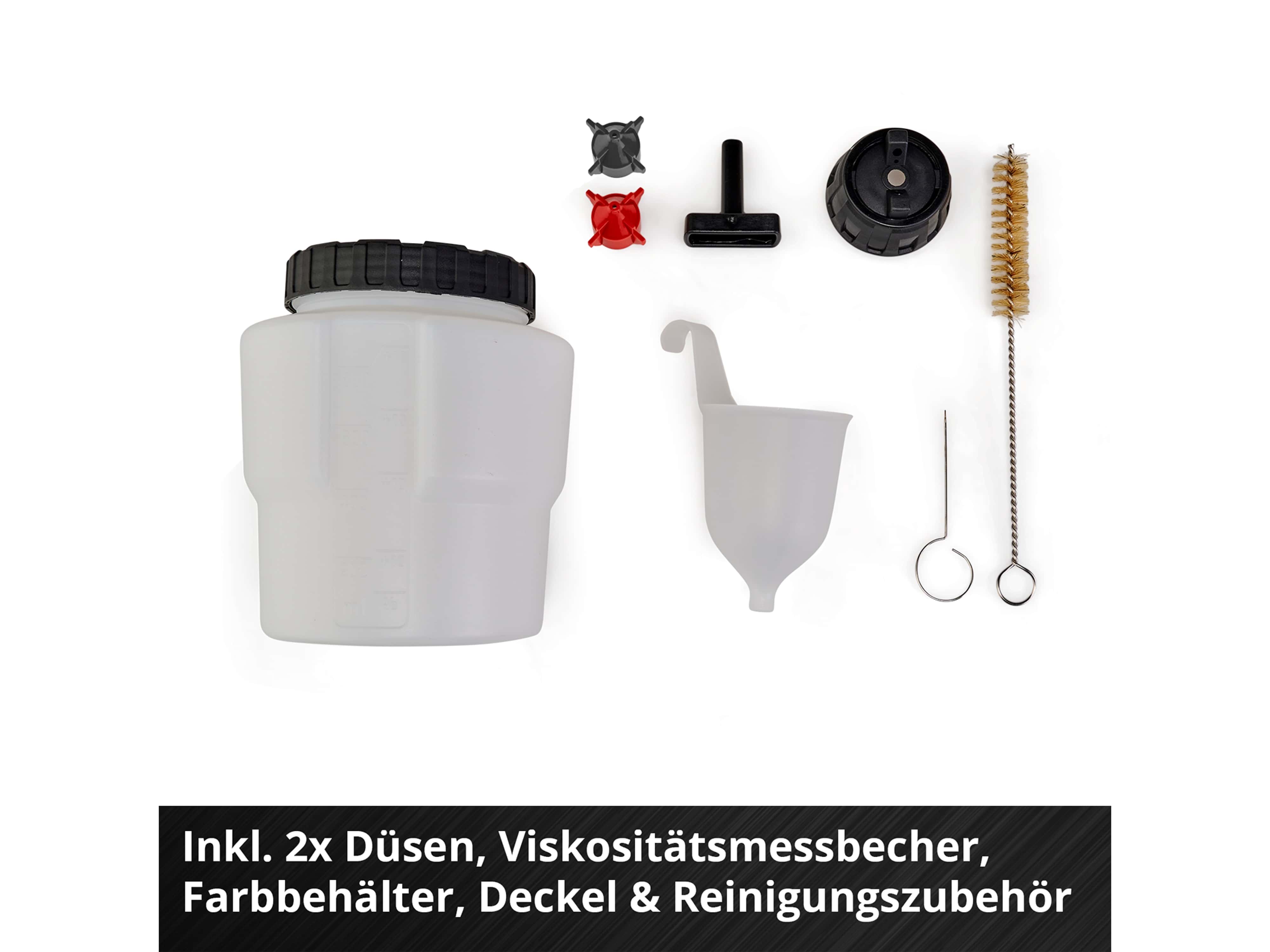 EINHELL Akku-Farbsprühpistole TC-SY 18/60 Li - Solo EINHELL Akku-Farbsprühpistole TC-SY 18/60 Li - Solo