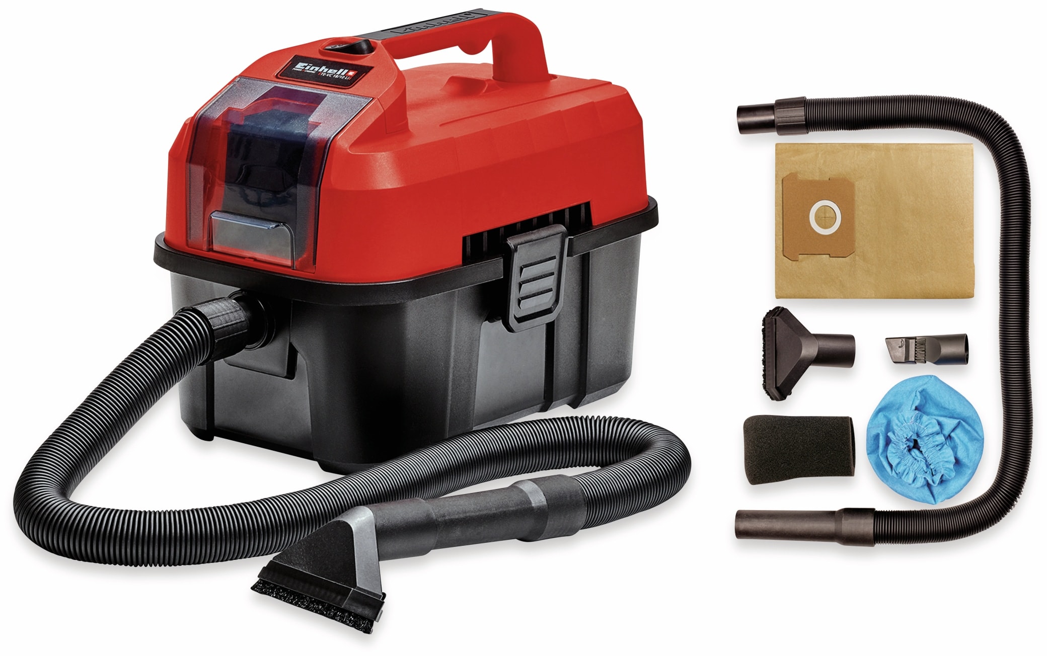 EINHELL Akku-Nass-Trockensauger TE-VC 18/10 Li + Starterset