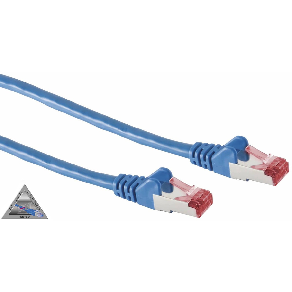 S-IMPULS CAT.6A Patchkabel, halogenfrei, 15 m, blau S-IMPULS CAT.6A Patchkabel, halogenfrei, 15 m, blau