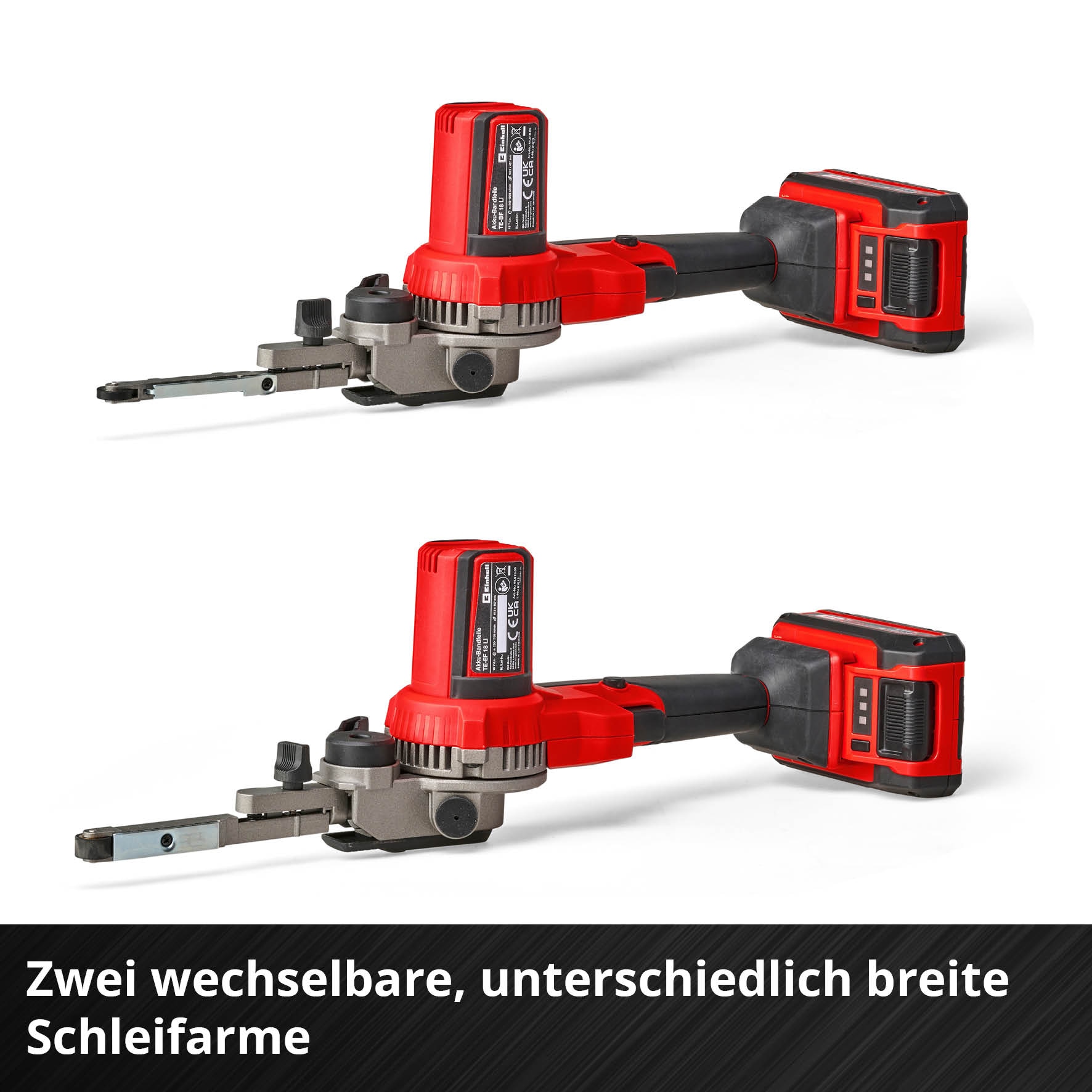 EINHELL Akku-Bandfeile TE-BF 18 Li Kit (1x 4,0 Ah)