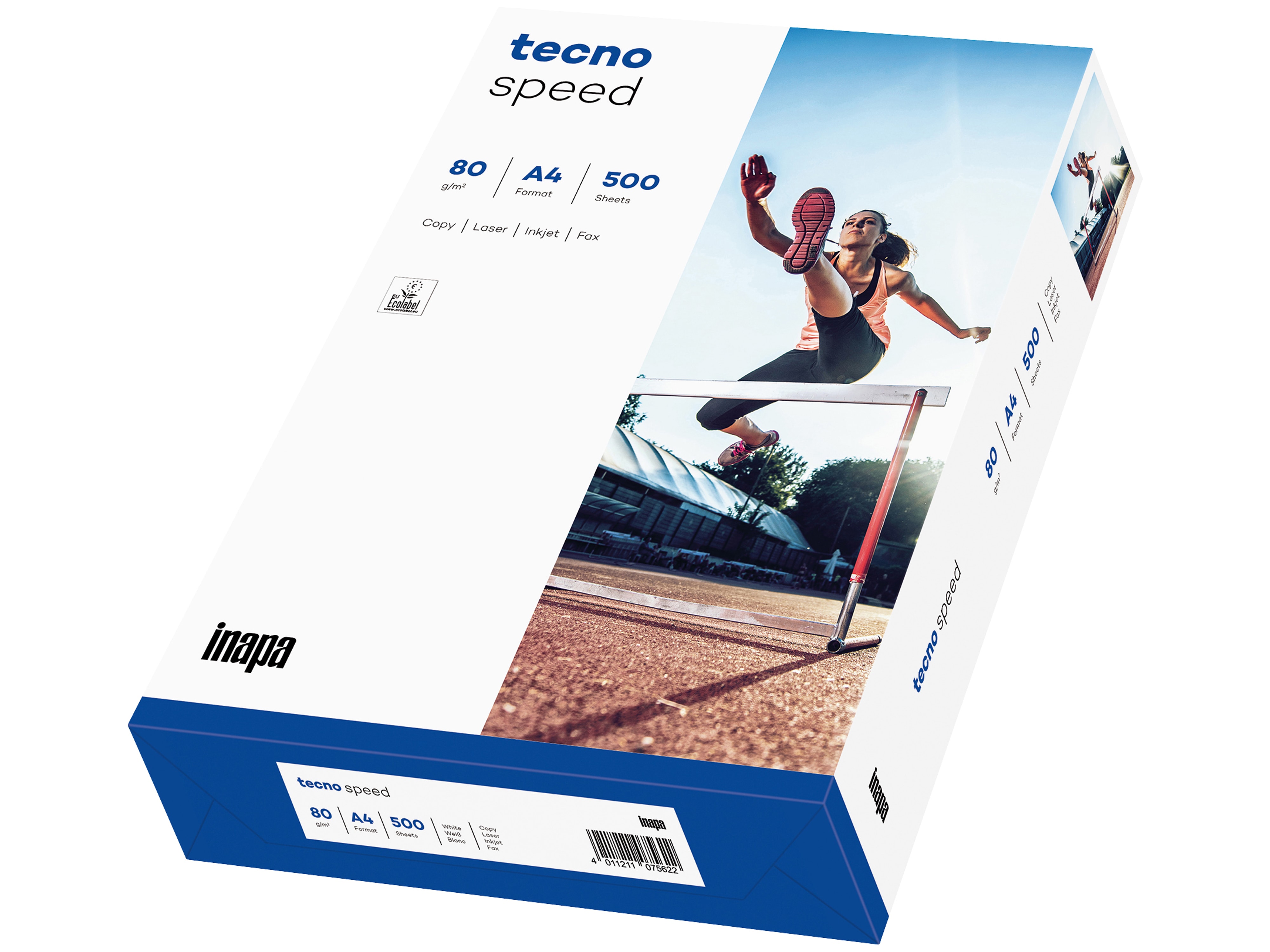 INAPA Kopierpapier Tecno Speed 80g 500 Blatt INAPA Kopierpapier Tecno Speed 80g 500 Blatt