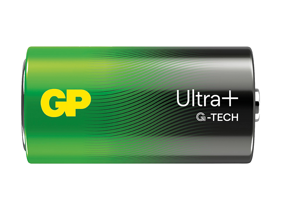 GP Ultra Plus, C/Baby Batterie, 1,5 V, 2 Stück GP C-Baby-Batterie Alkaline Ultra Plus, 1,5 V, 2 Stück