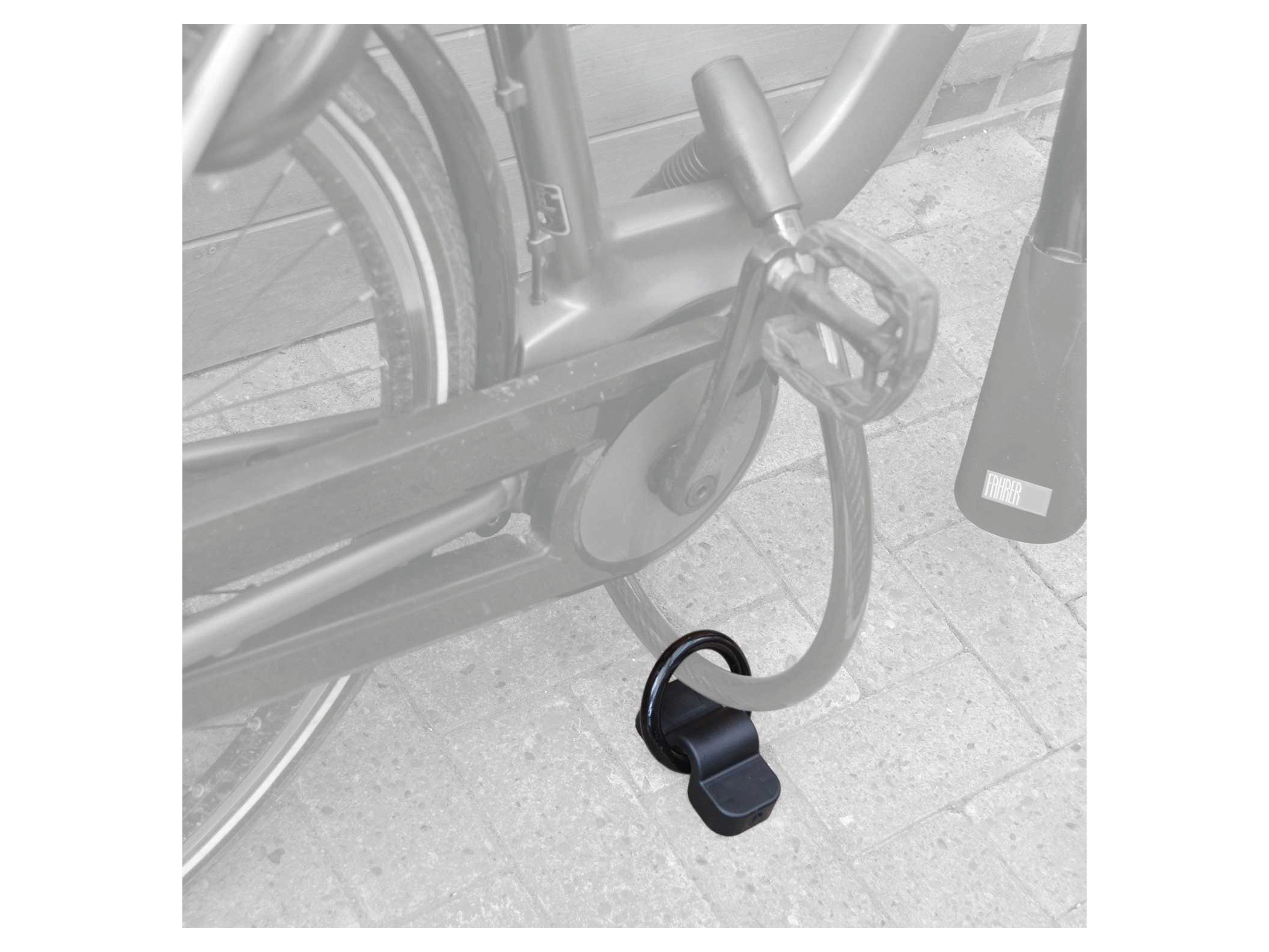FILMER Wand- und Bodenanker 49421, für Fahrradschlösser- und ketten FILMER Wand- und Bodenanker 49421, für Fahrradschlösser- und ketten