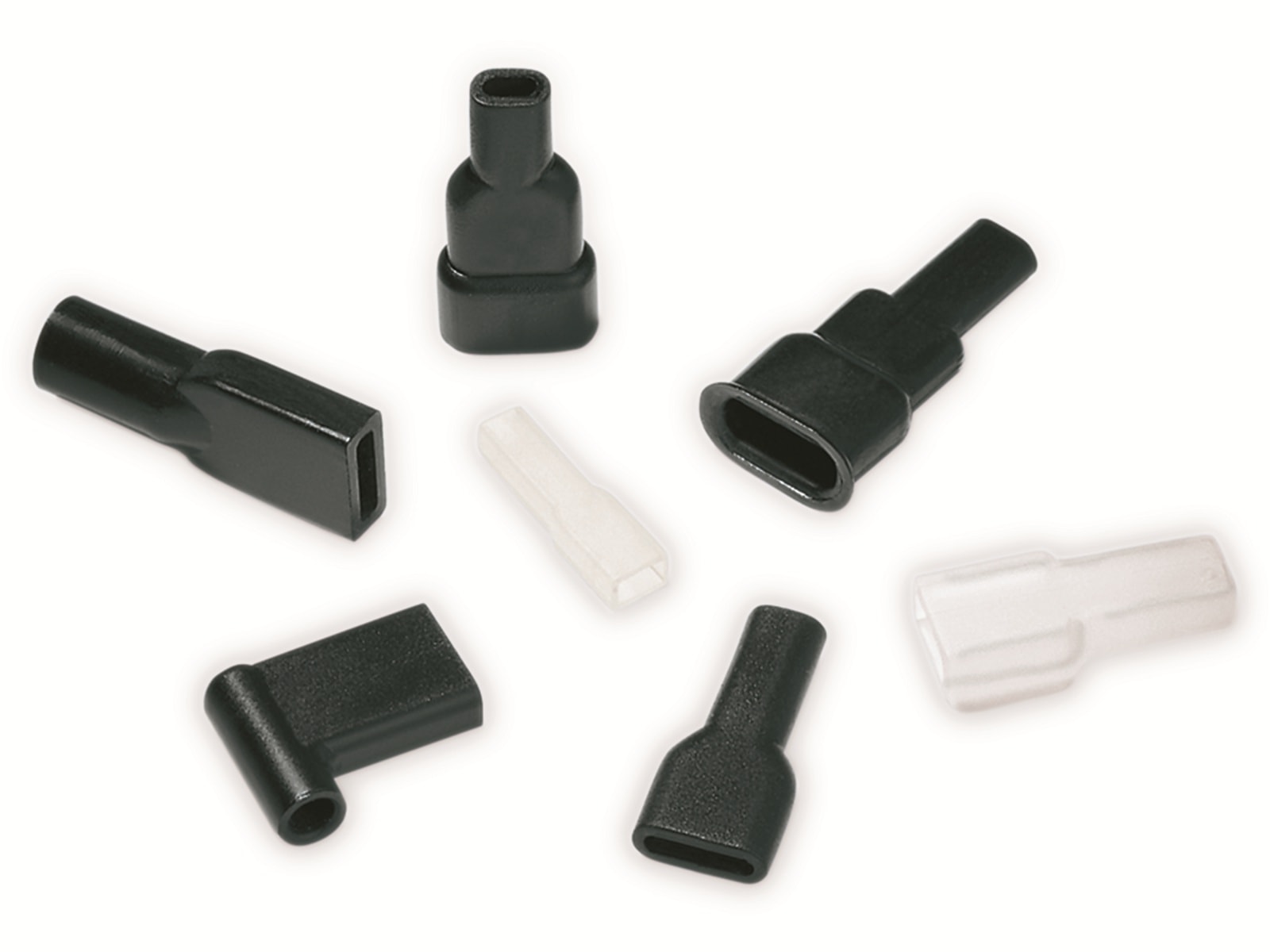 HELLERMANNTYTON Winkeltülle, 631-08219, Natur, PVC, 1 Stück