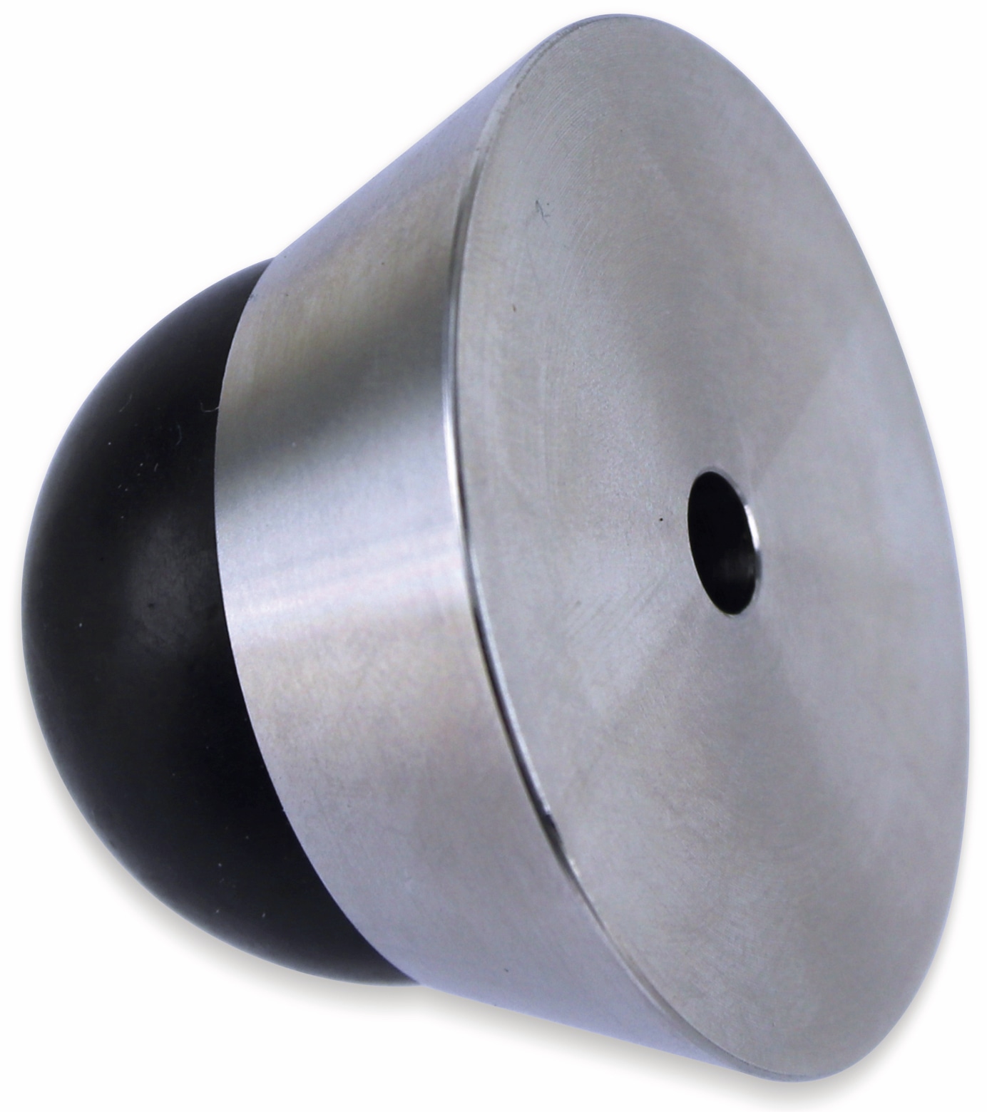 Türstopper aus Edelstahl, Wandmontage, Ø 40 mm, Höhe 30 mm