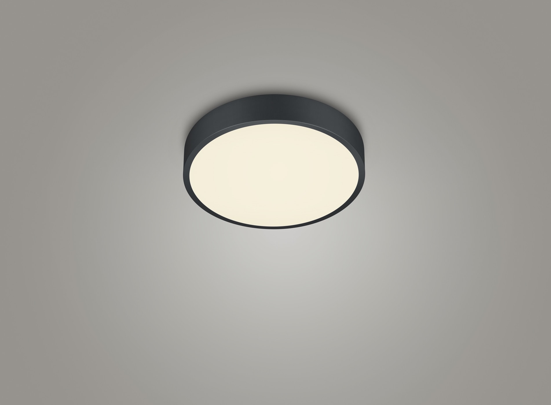 TRIO LED-Deckenleuchte Waco 627413032 schwarz, 28 W, 3200 lm, CCT
