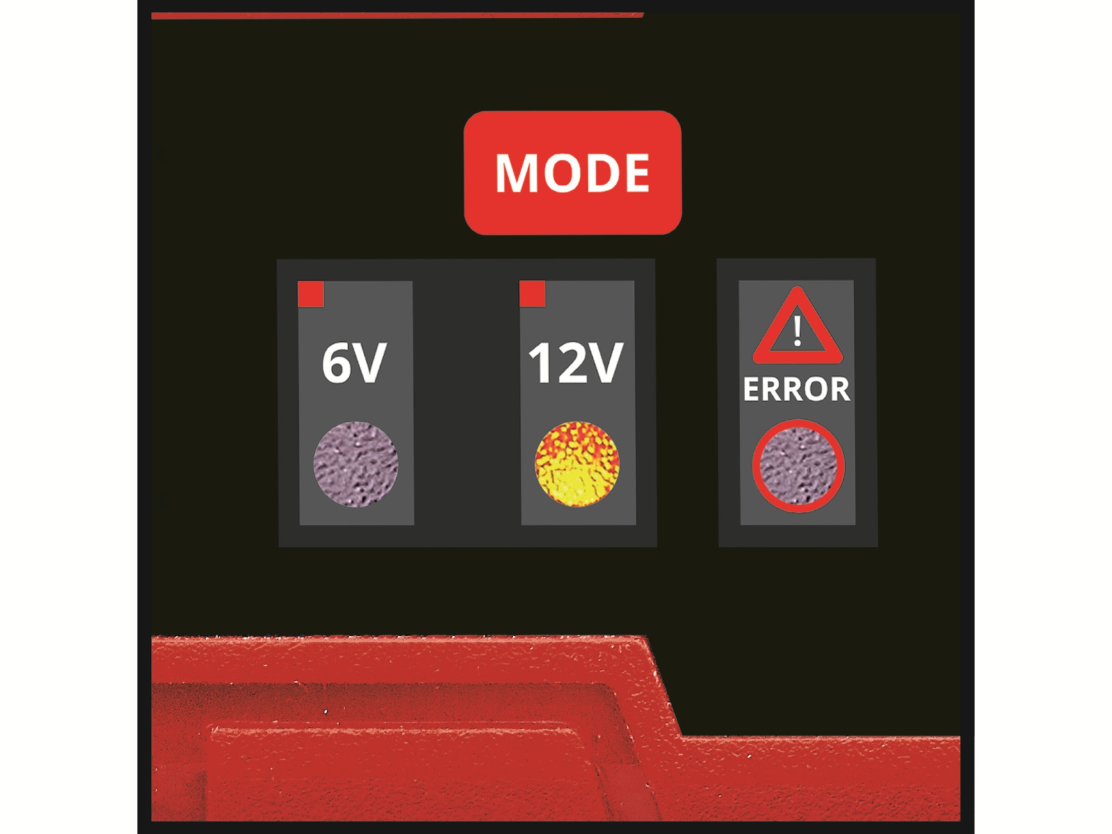 EINHELL Batterie-Ladegerät CE-BC 1 M, 6/12 V