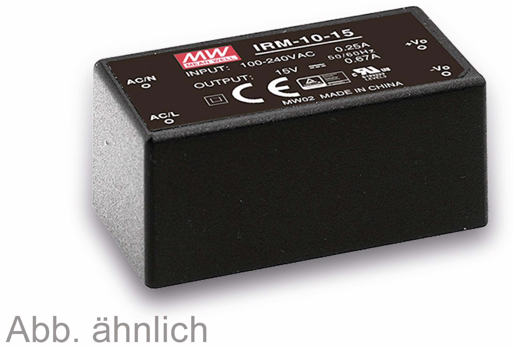 MEAN WELL AC/DC-Printnetzteil IRM-10-5, 5 V-/2 A, 10 W MEAN WELL AC/DC-Printnetzteil IRM-10-5, 5 V-/2 A, 10 W