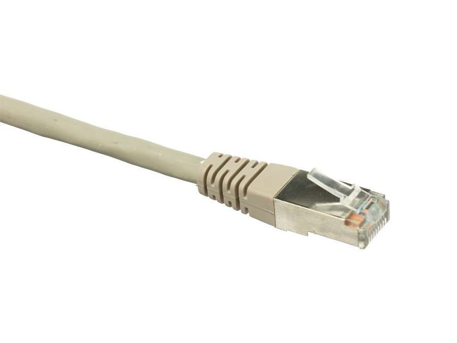 S-IMPULS CAT.6 Patchkabel, 7,5 m, grau, S-FTP, PIMF