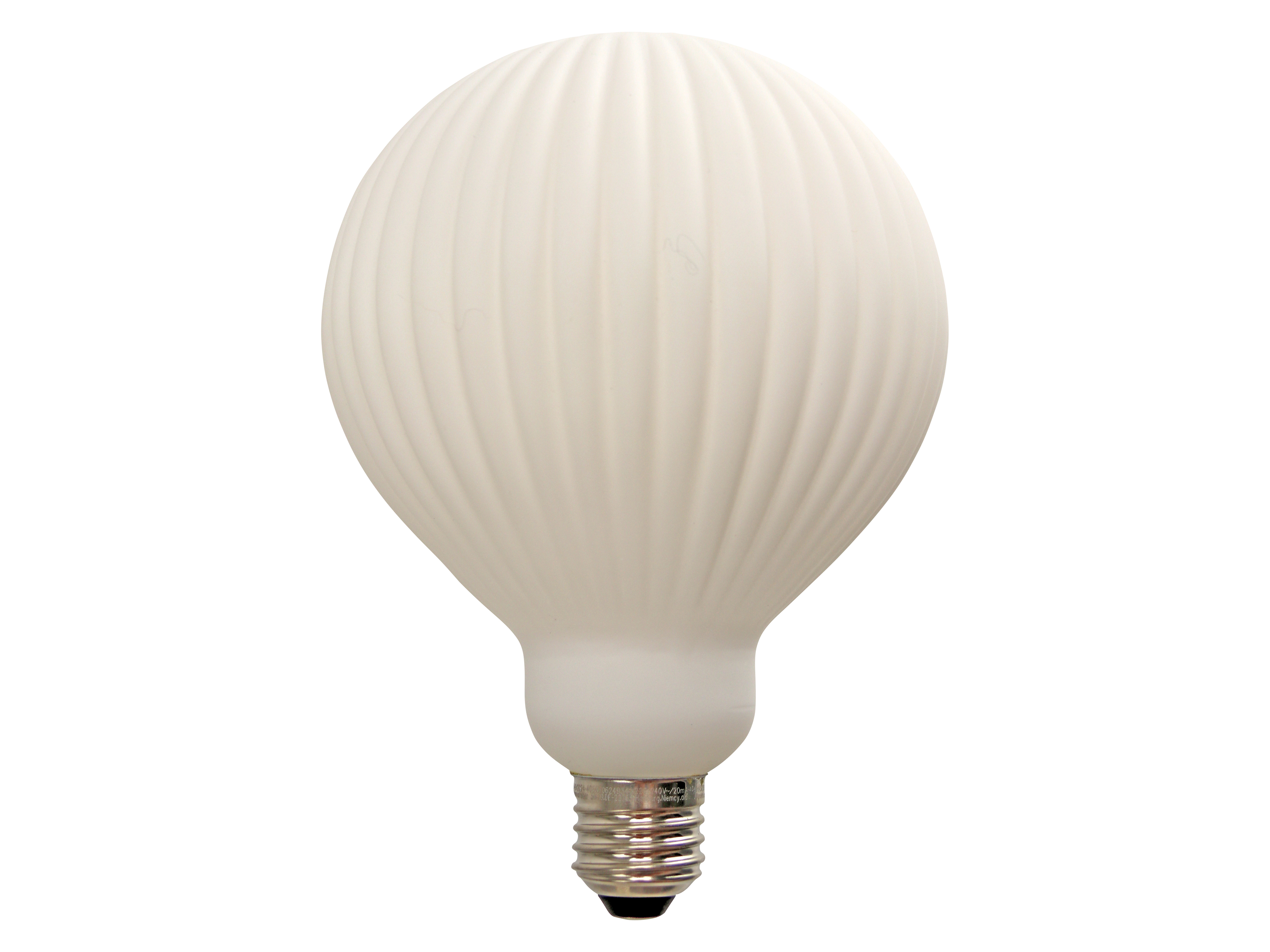 LED-Lampe, E27, 4W, 3000K, EEK: F, 400lm, warmweiß, weiß