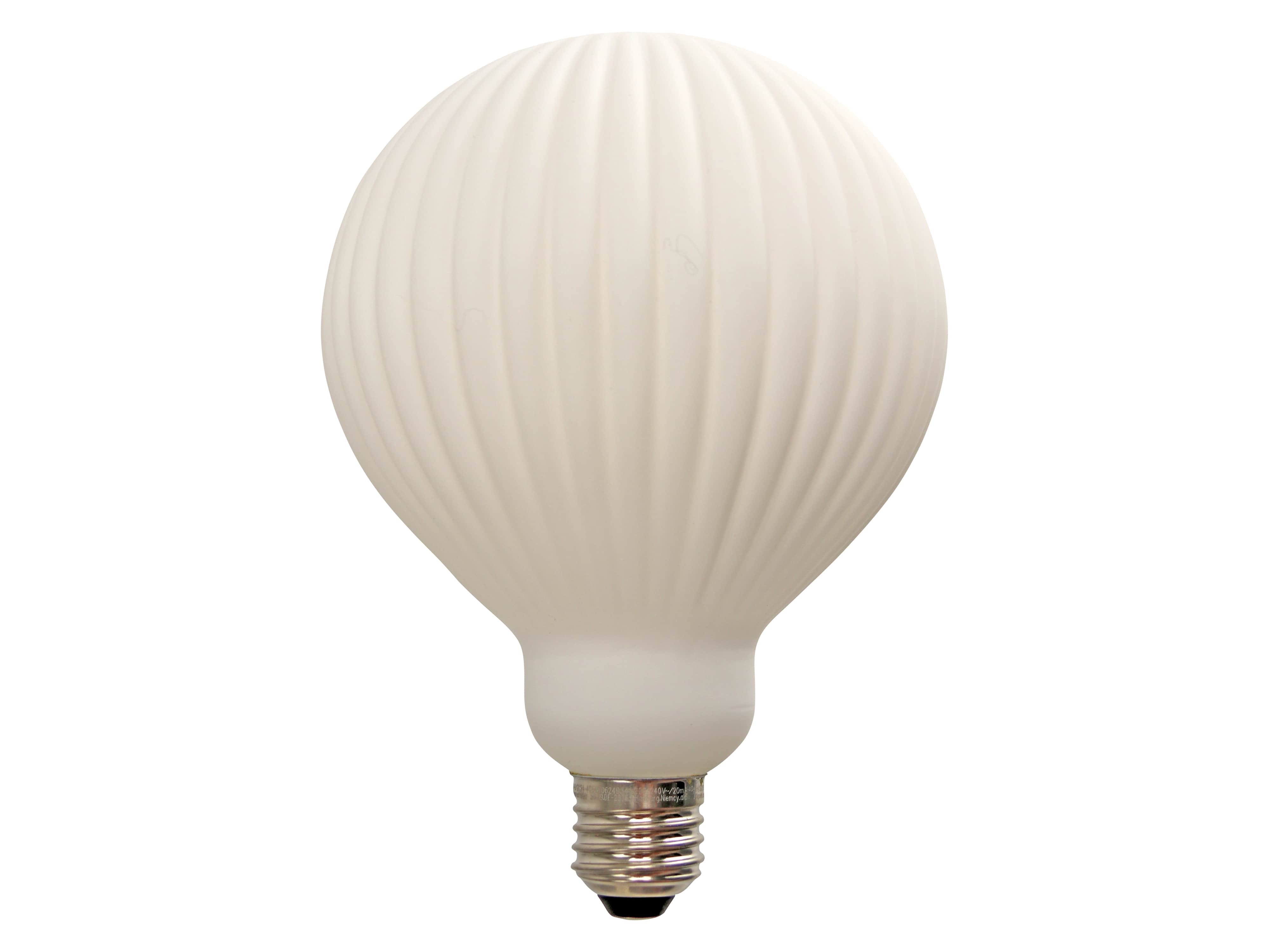 LED-Lampe, E27, 4W, 3000K, EEK: F, 400lm, warmweiß, weiß