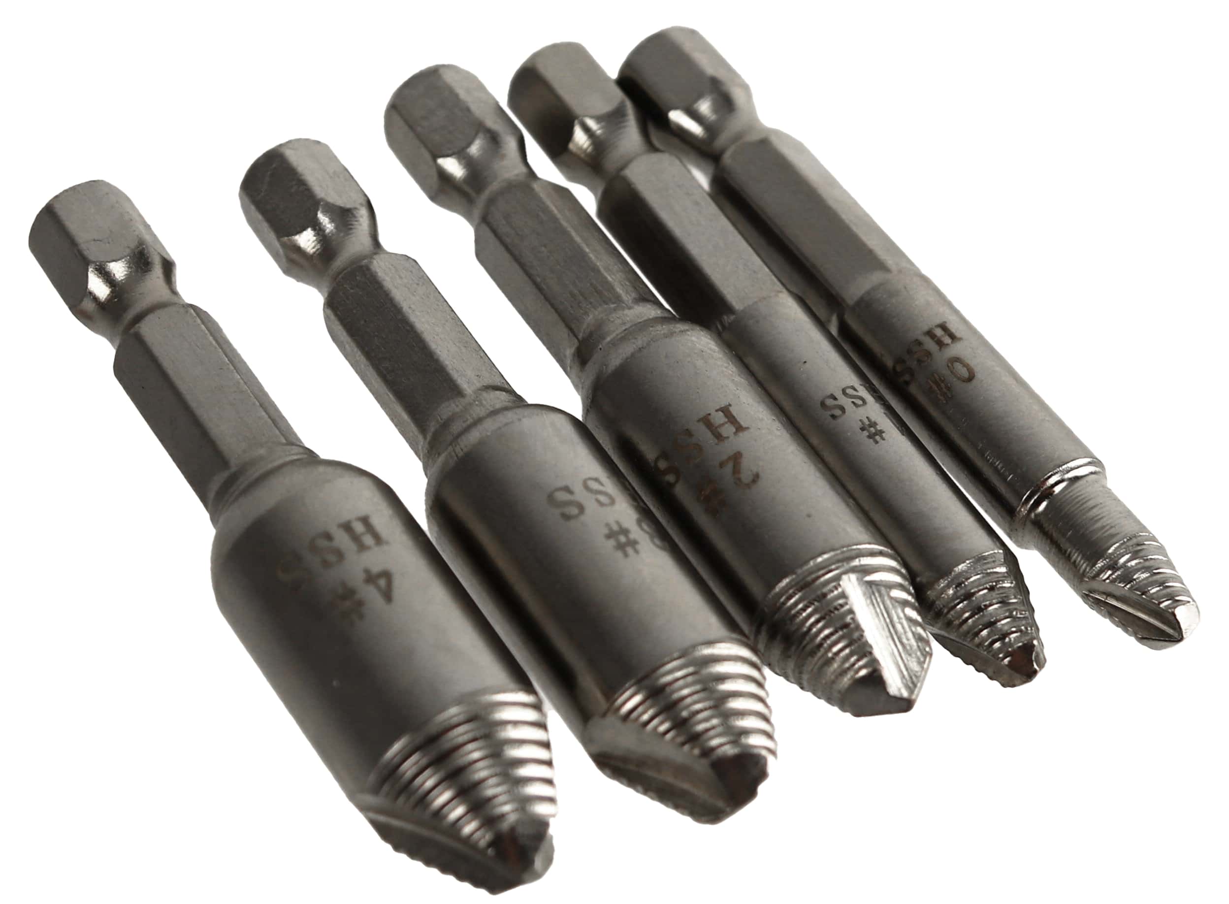 Schraubenentferner-Set TE2609V, 5-teilig