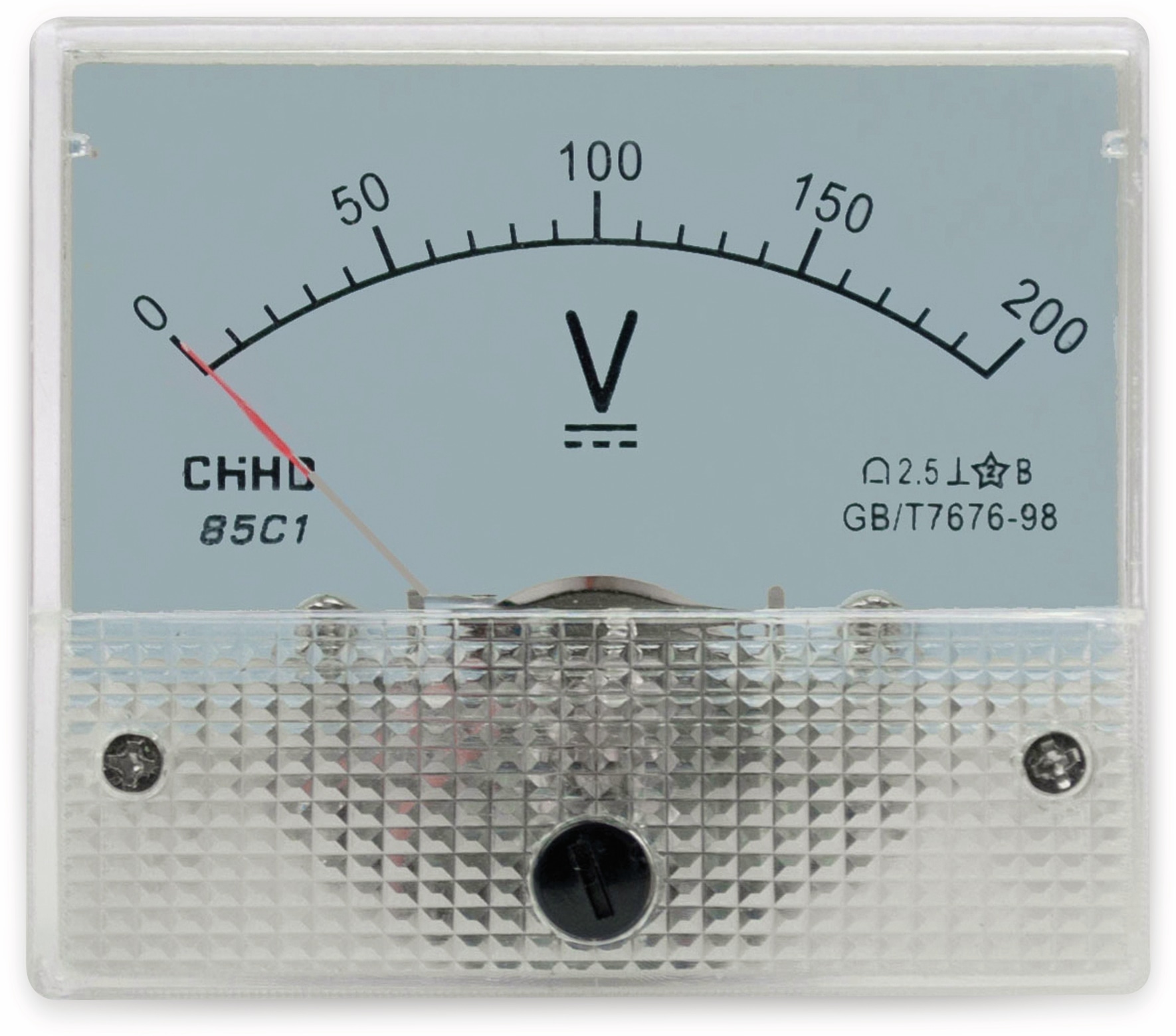 Einbau-Messinstrument, 0...200 V-