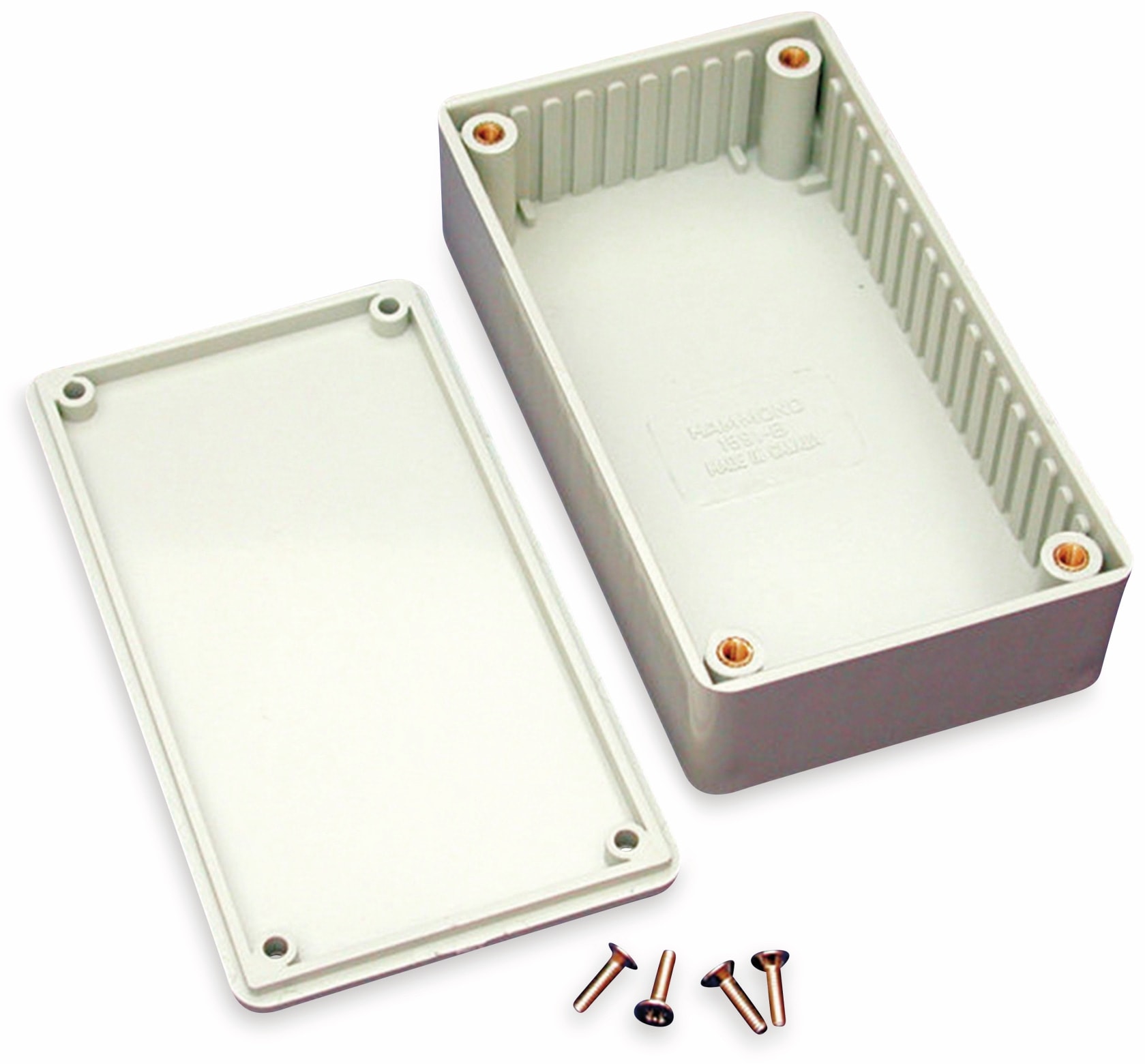HAMMOND Mehrzweck-Gehäuse, 1591BGY, 112x62x31 mm HAMMOND Mehrzweck-Gehäuse, 1591BGY, 112x62x31 mm