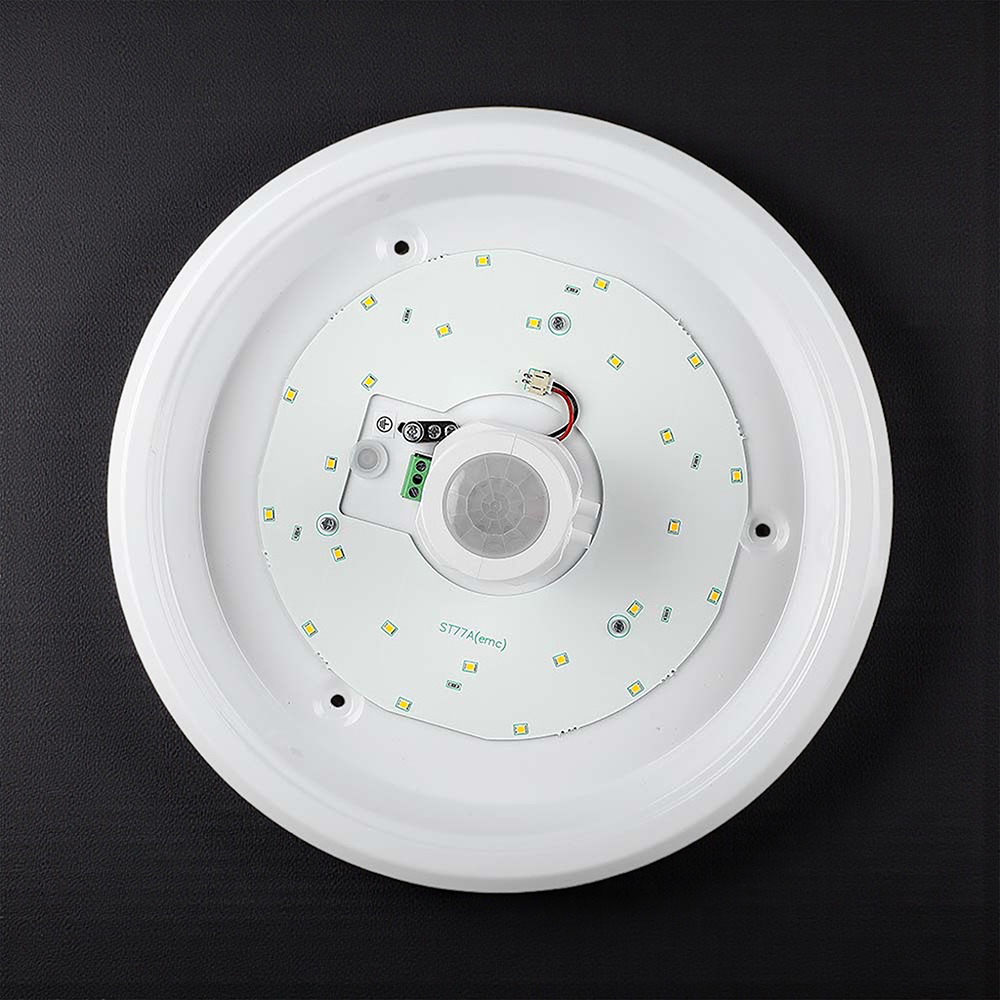 V-TAC LED-Deckenleuchte VT-218086, EEK: F, 12W, 1000lm, 4000K, 120°, IR, Ø29cm V-TAC LED-Deckenleuchte VT-218086, EEK: F, 12W, 1000lm, 4000K, 120°, IR, Ø29cm