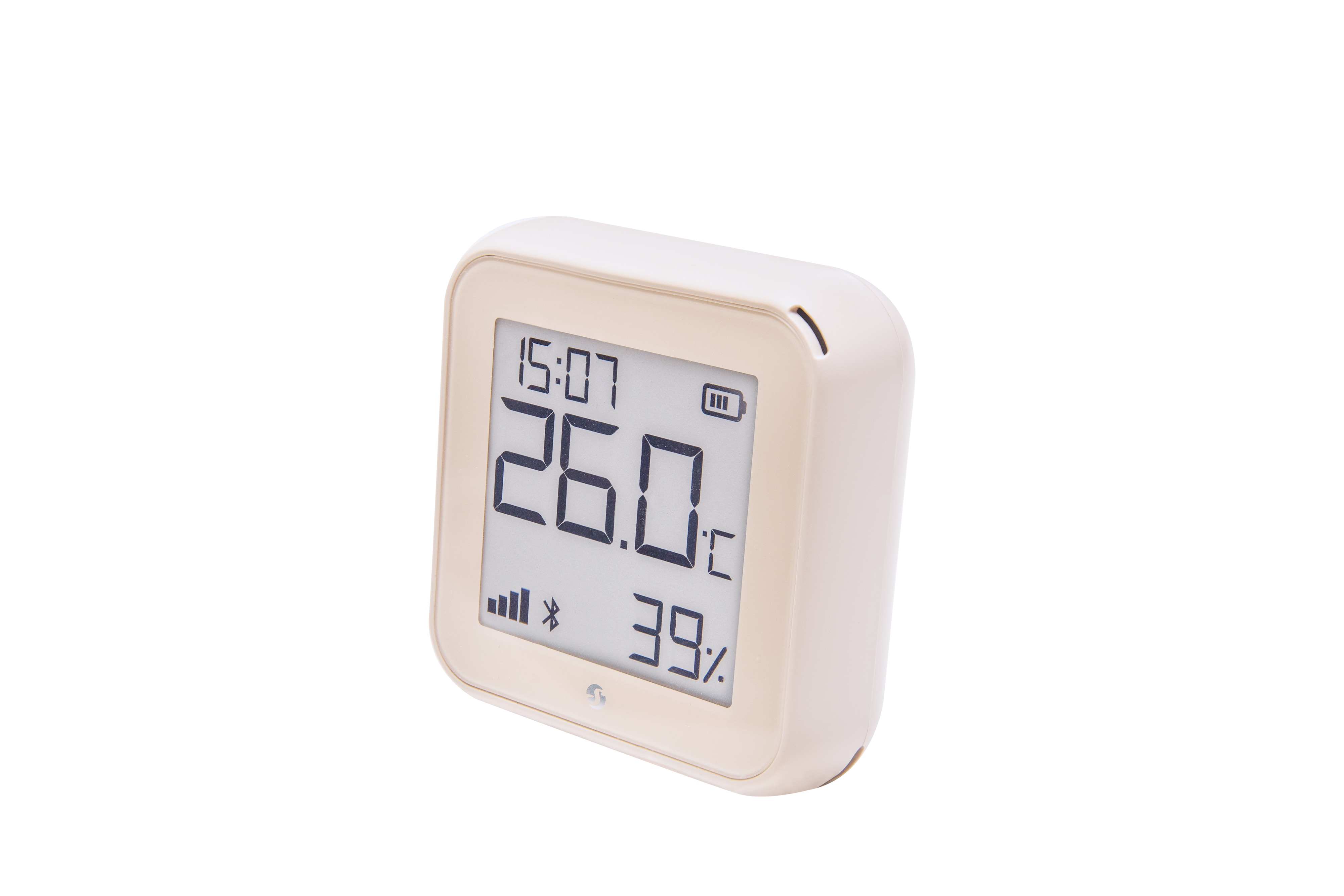 SHELLY WLAN-Temperatur- u. Feuchtigkeitssensor Plus H&T Gen. 3, BT, Ivory, 4 Stück